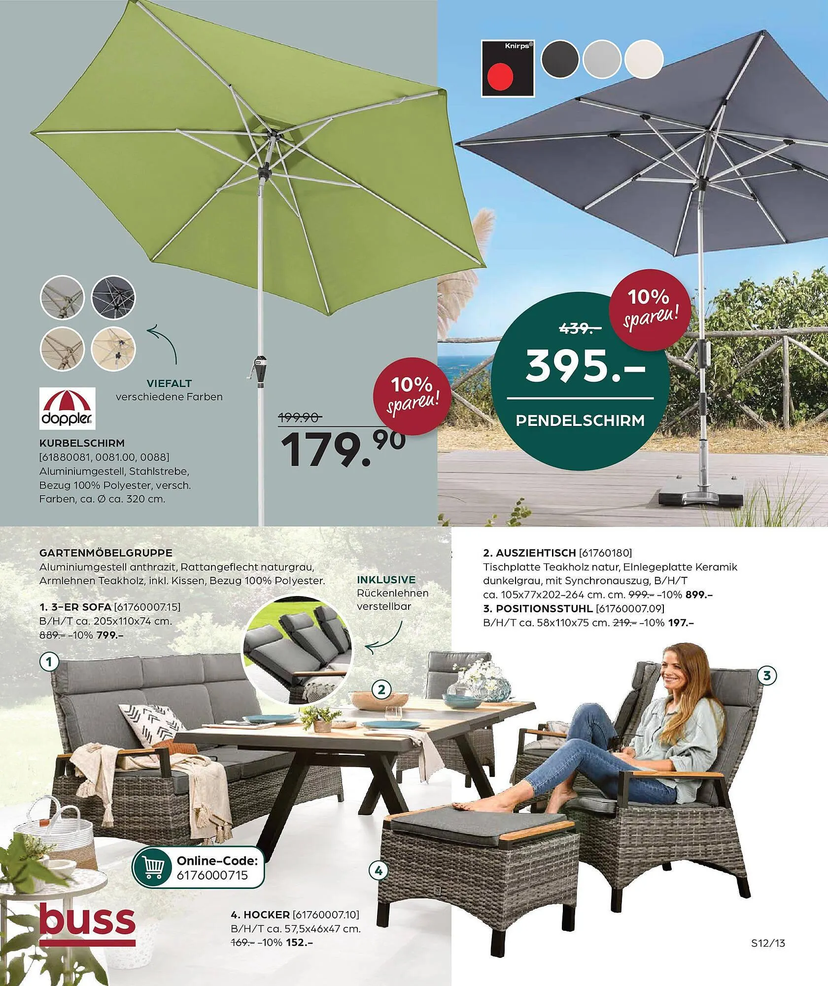 Möbel Buss Prospekt von 20. März bis 31. März 2025 - Prospekt seite 12