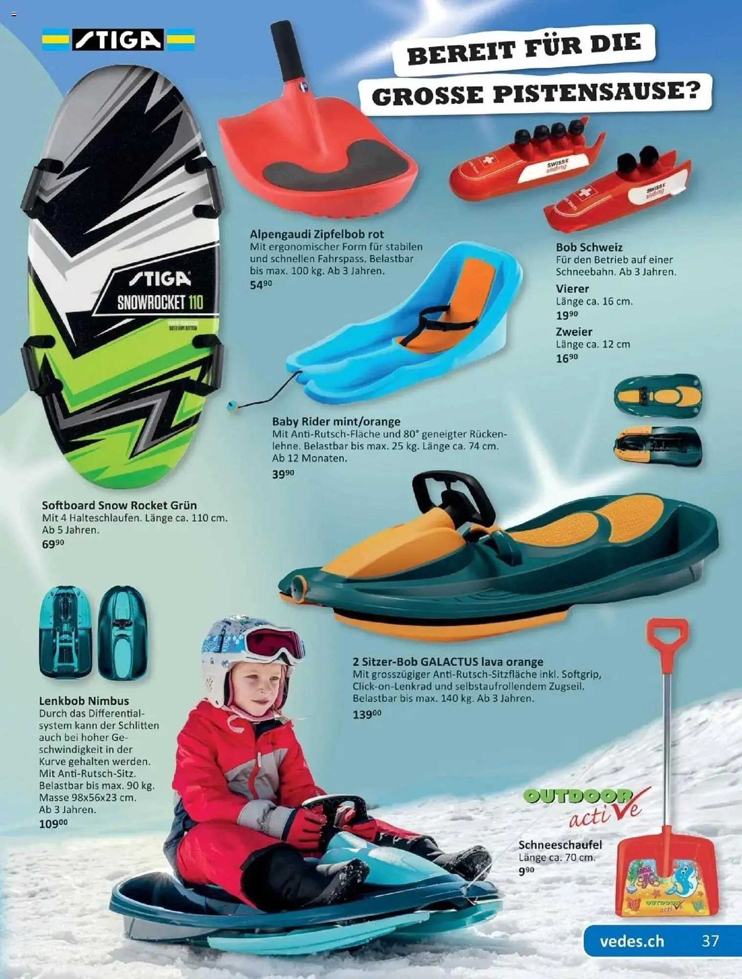 Vedes Prospekt von 22. September bis 24. Dezember 2025 - Prospekt seite 37