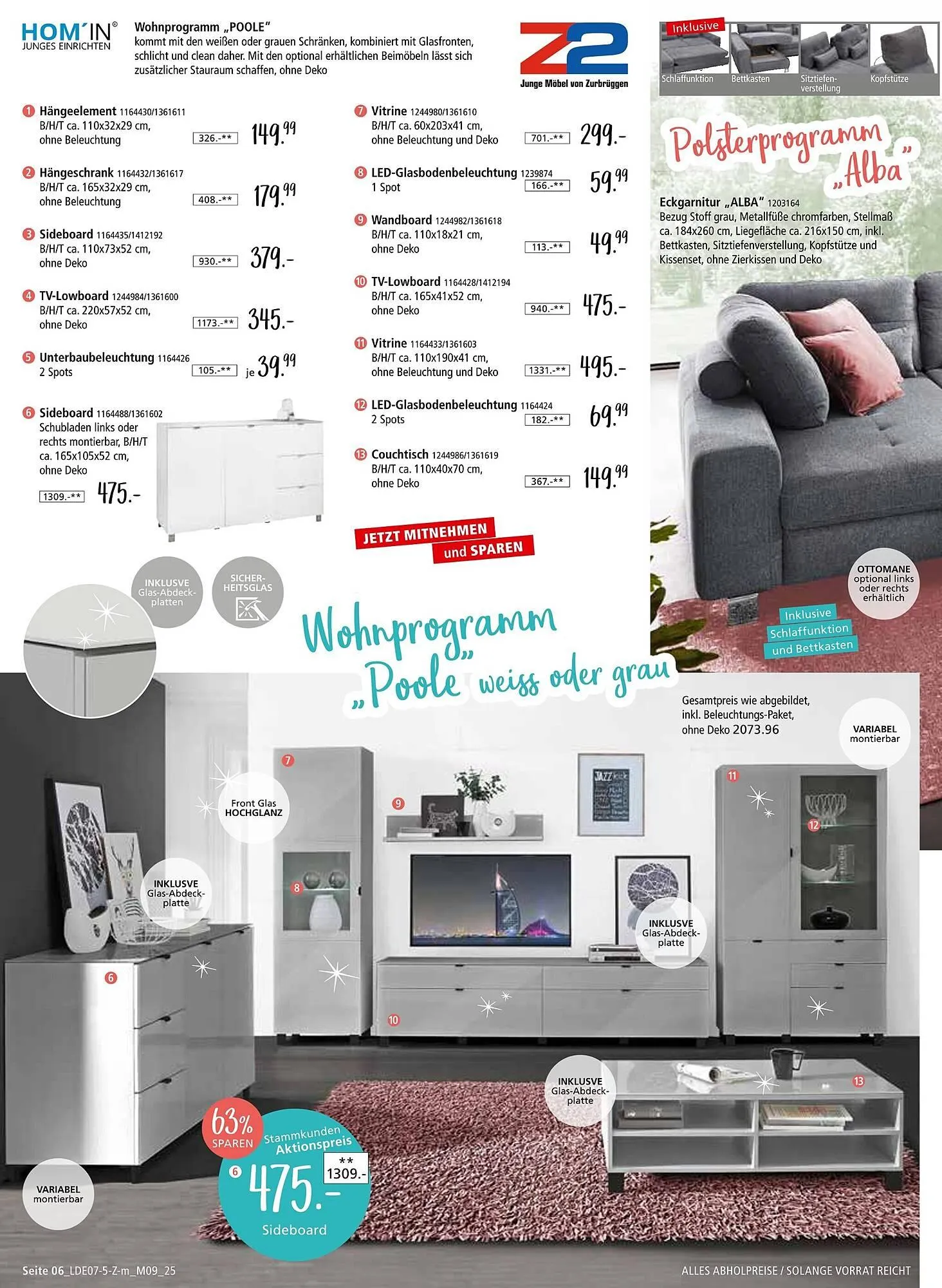 Zurbrüggen Prospekt von 12. Juli bis 9. August 2025 - Prospekt seite 6