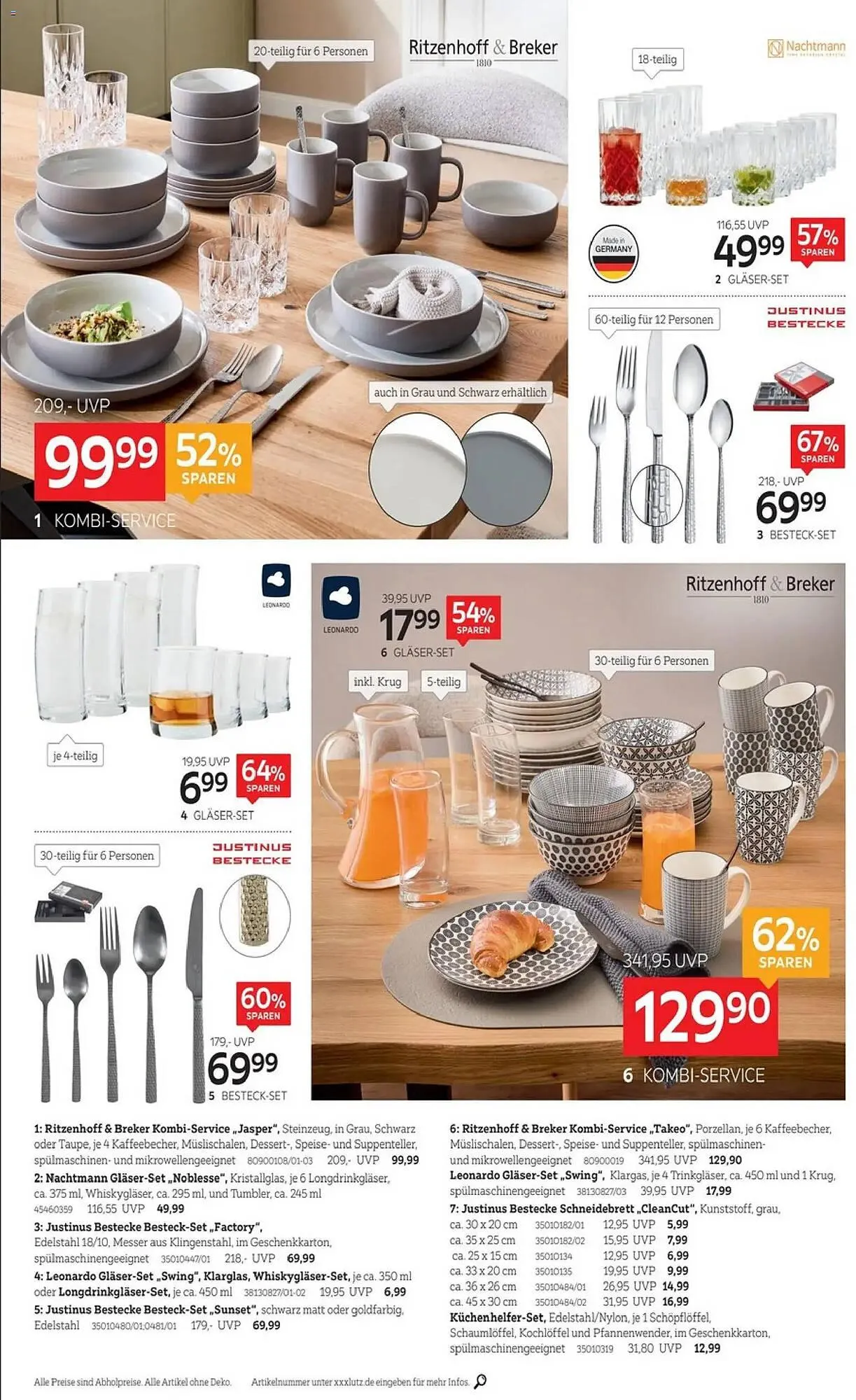 XXXLutz Prospekt von 29. März bis 12. April 2026 - Prospekt seite 6