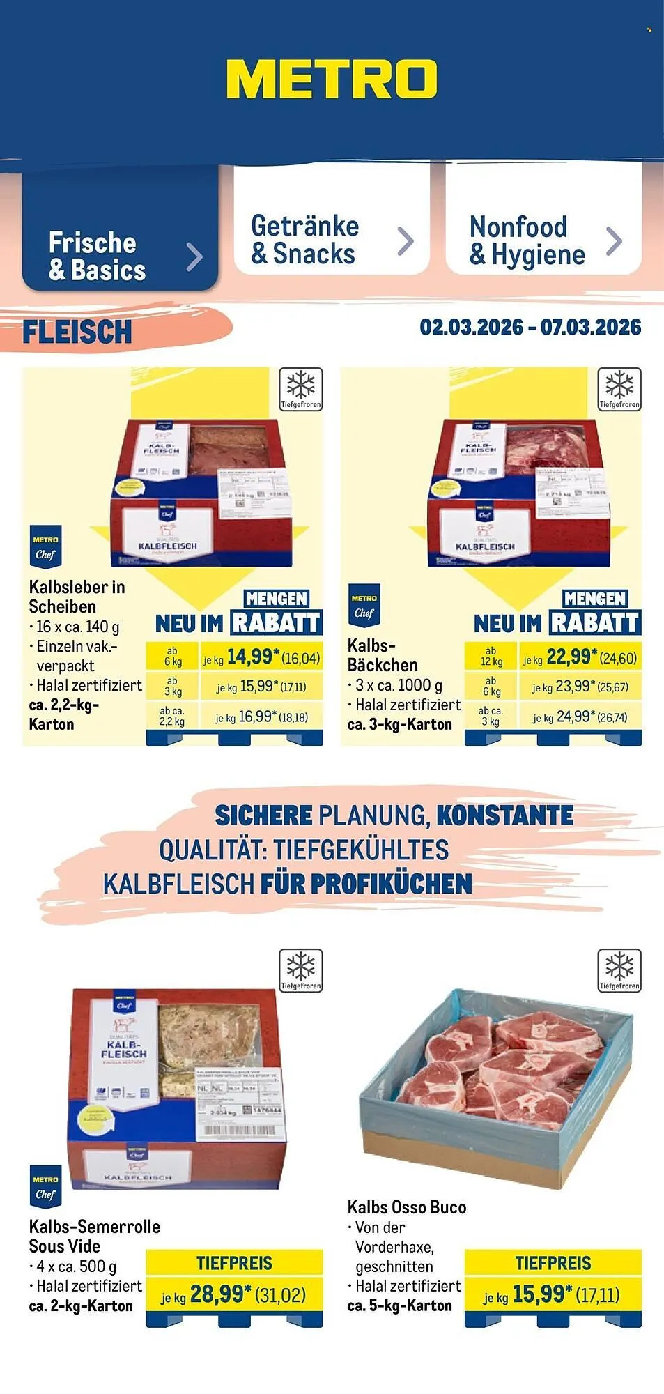 METRO Prospekt von 2. März bis 7. März 2026 - Prospekt seite 4