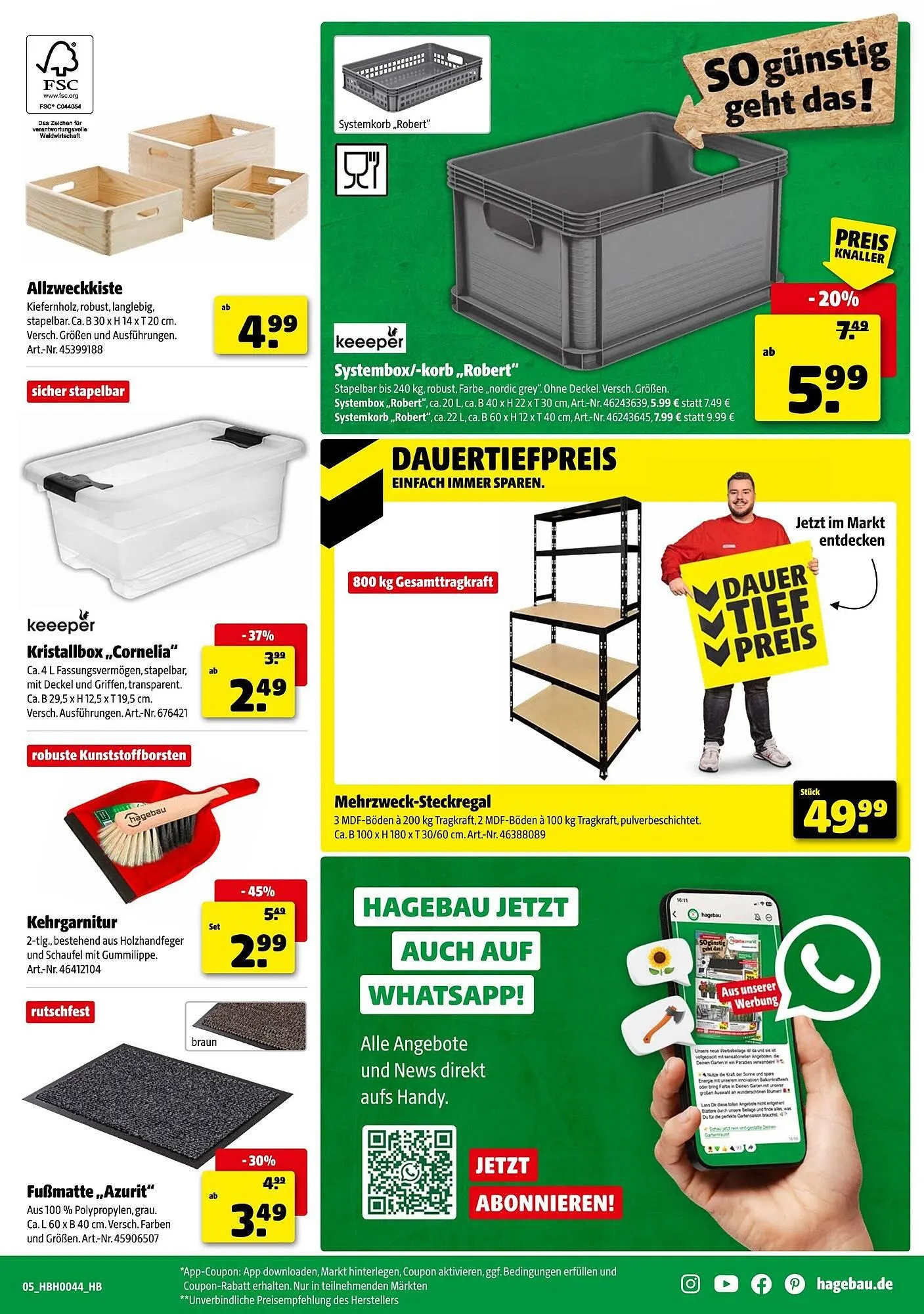 Hagebau Prospekt von 25. Oktober bis 1. November 2025 - Prospekt seite 5