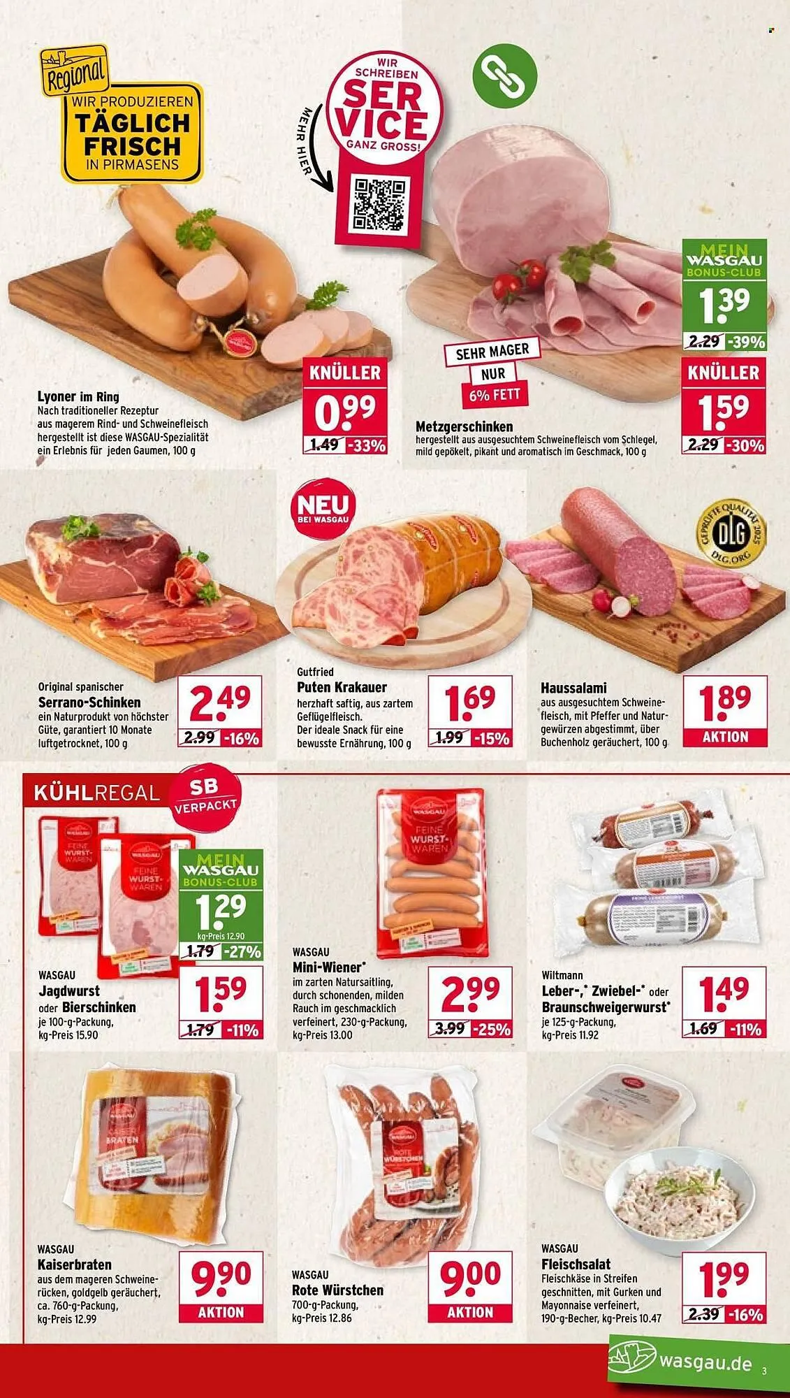 Wasgau Prospekt von 2. März bis 7. März 2026 - Prospekt seite 3
