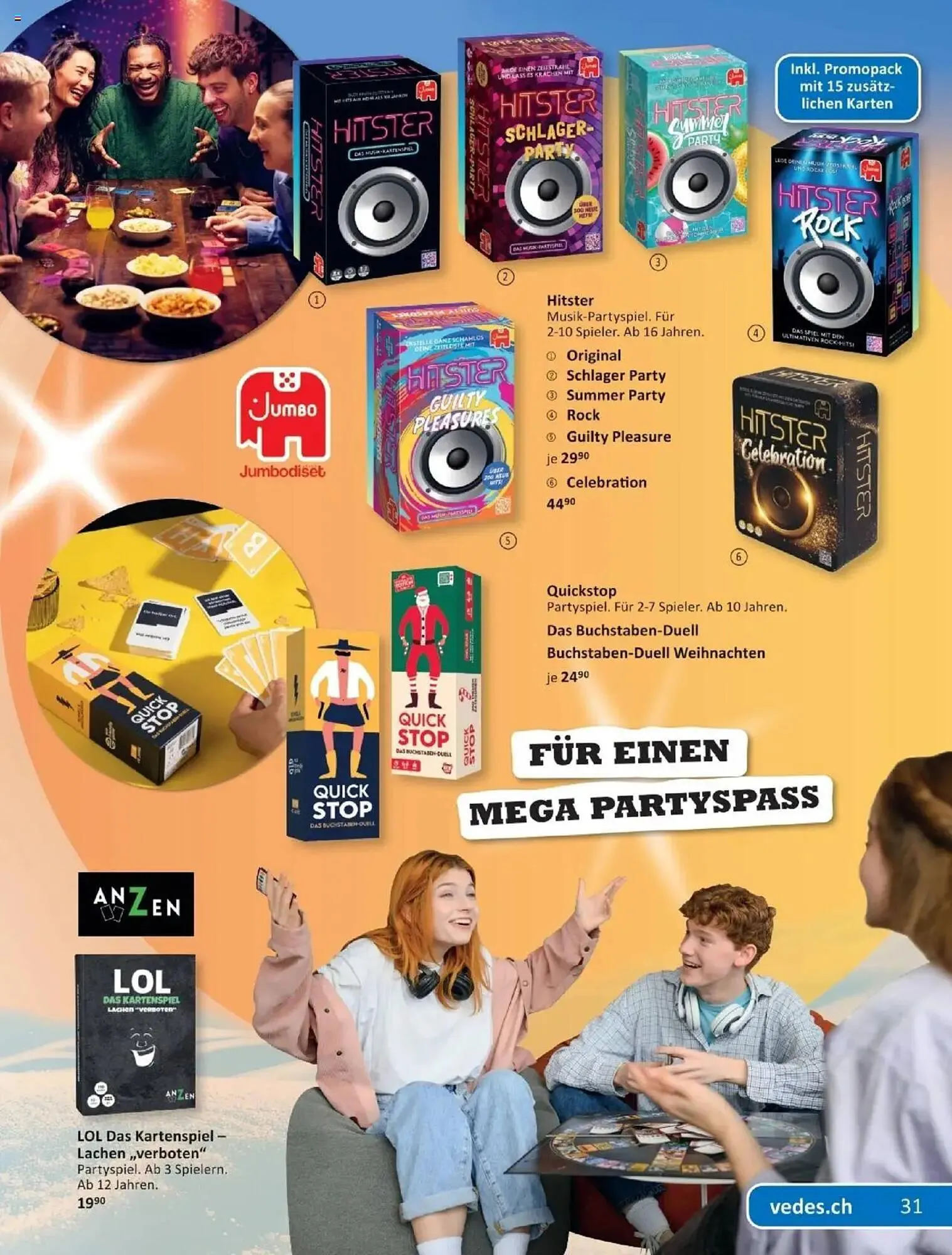 Vedes Prospekt von 22. September bis 24. Dezember 2025 - Prospekt seite 31