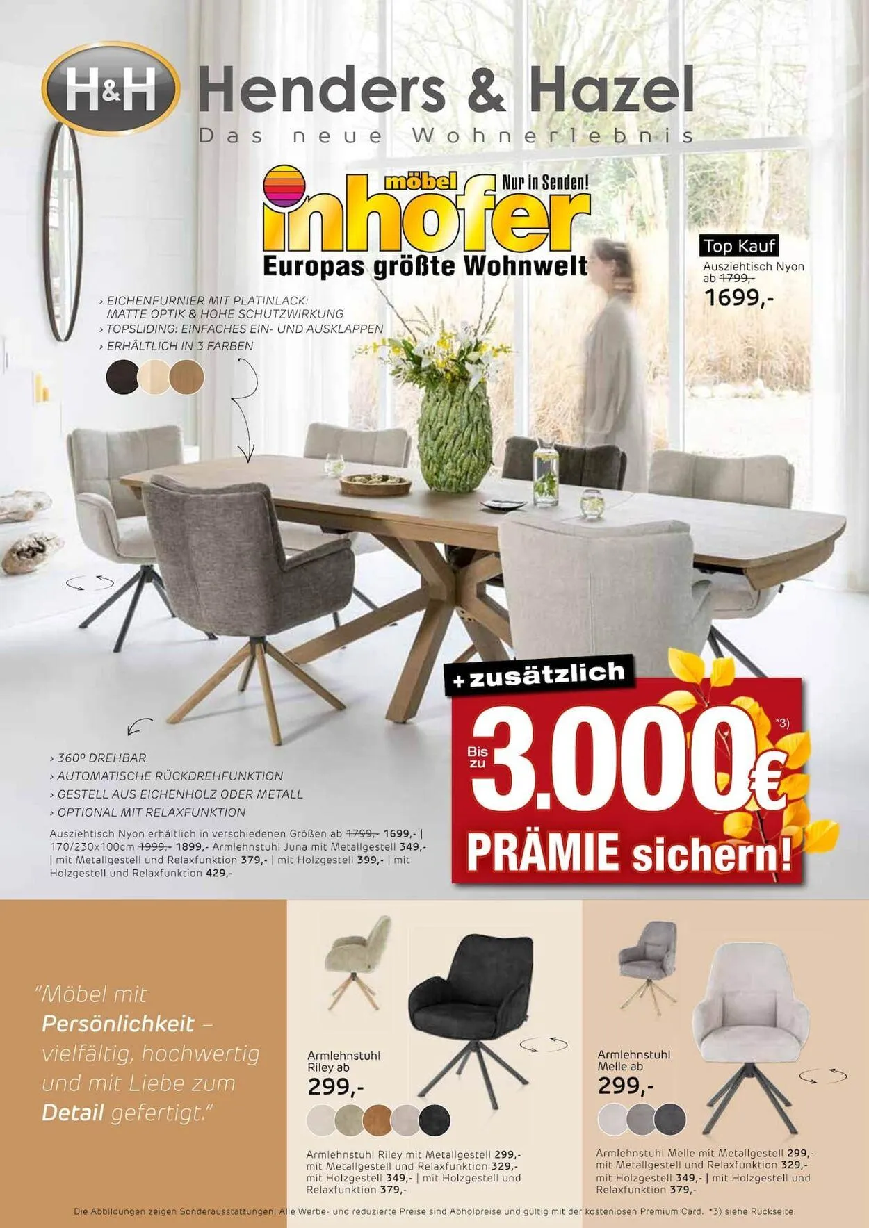 Möbel Inhofer Aktueller Prospekt von 29. Dezember bis 12. Januar 2026 - Prospekt seite 1