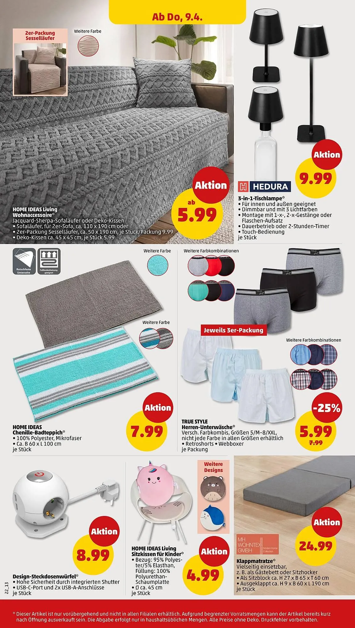 PENNY Prospekt von 7. April bis 11. April 2026 - Prospekt seite 22