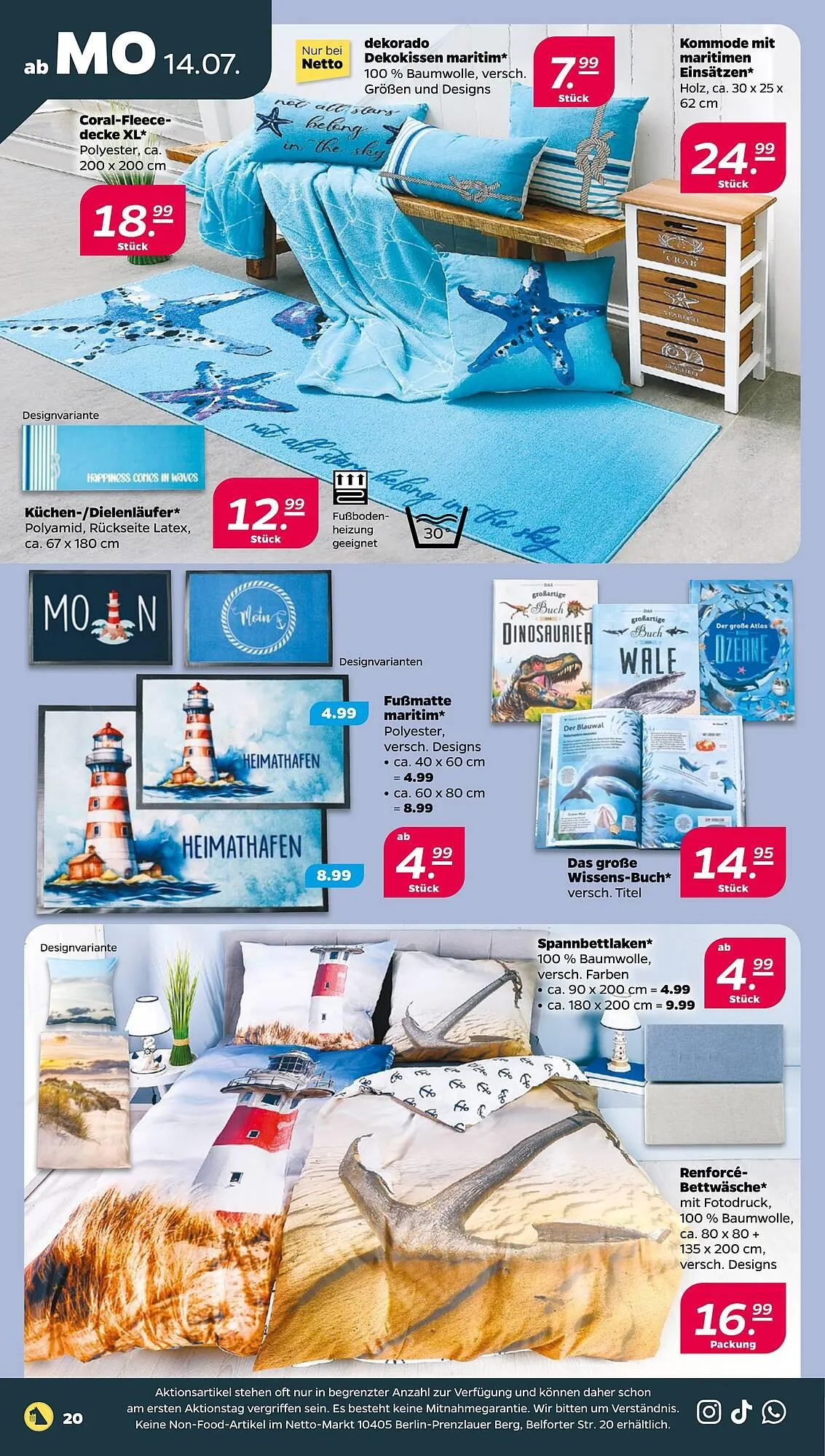 NETTO Prospekt von 14. Juli bis 19. Juli 2025 - Prospekt seite 22