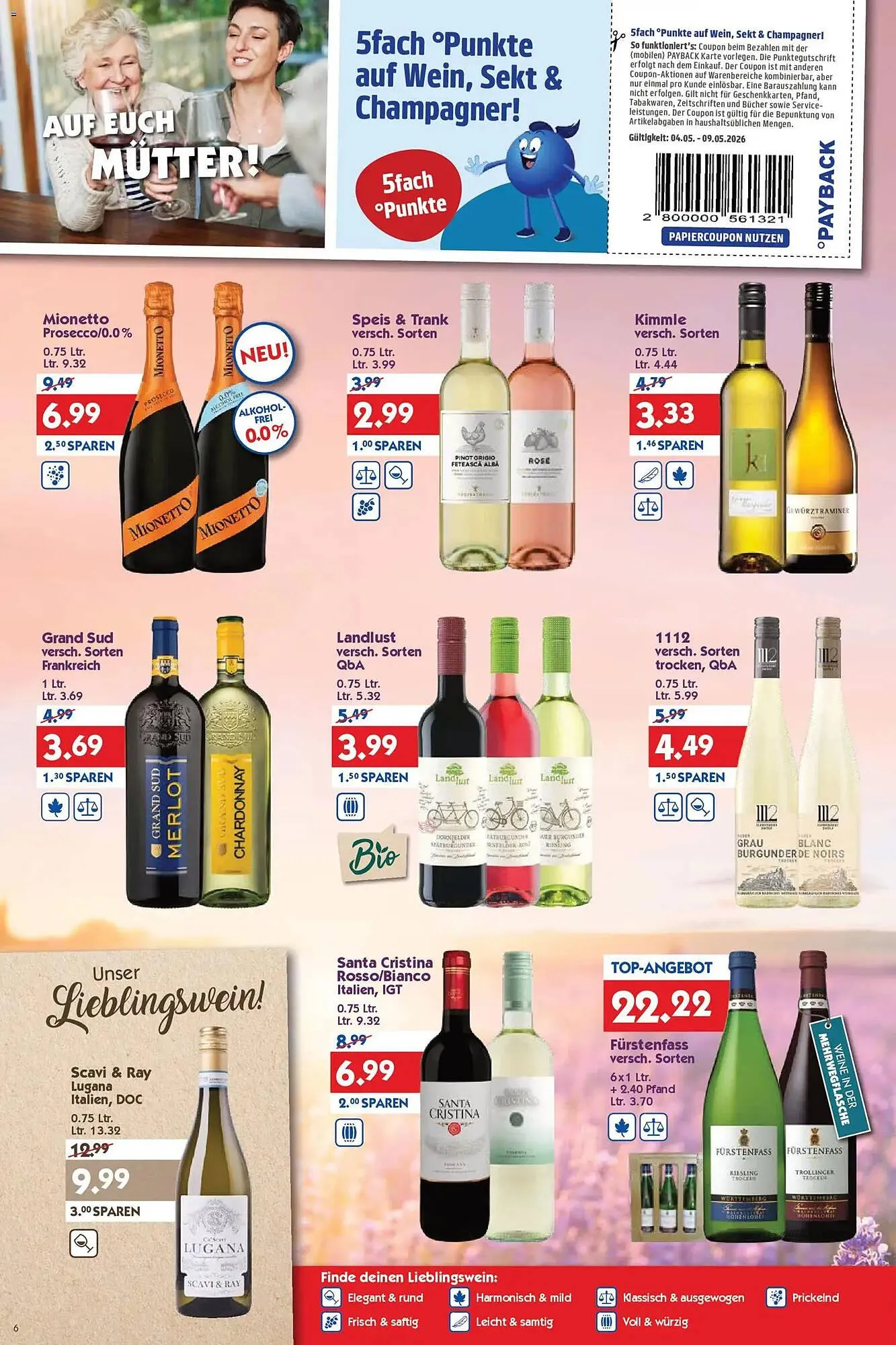 Hol'ab Getränkemarkt Prospekt von 4. Mai bis 9. Mai 2026 - Prospekt seite 6