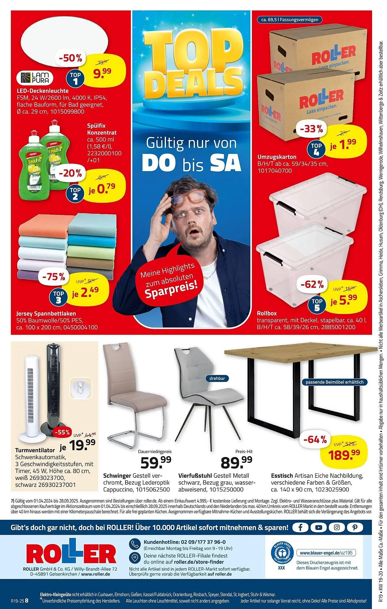 ROLLER Prospekt von 4. Mai bis 17. Mai 2025 - Prospekt seite 20