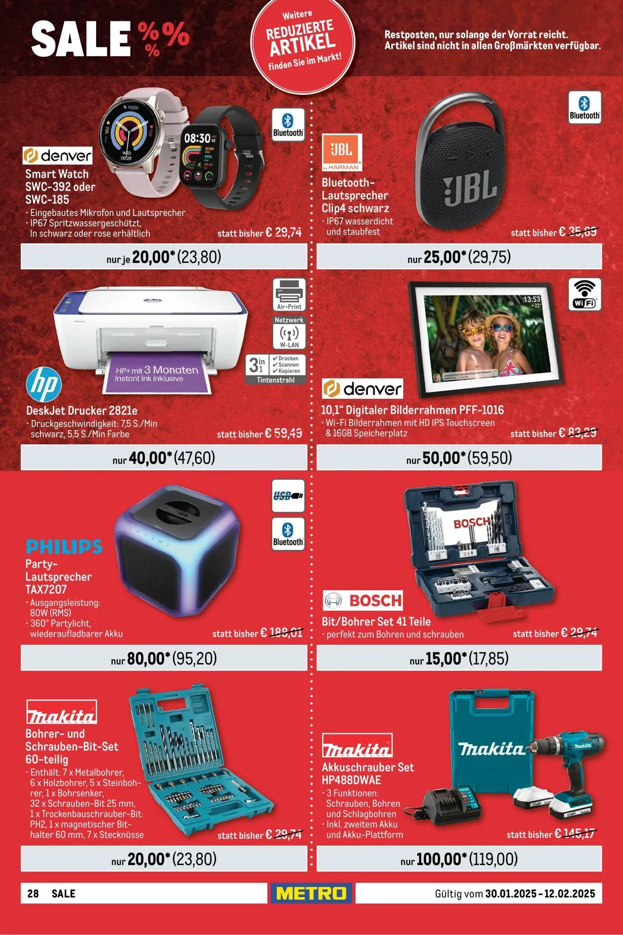 Metro Aktueller Prospekt von 27. August bis 10. September 2025 - Prospekt seite 28