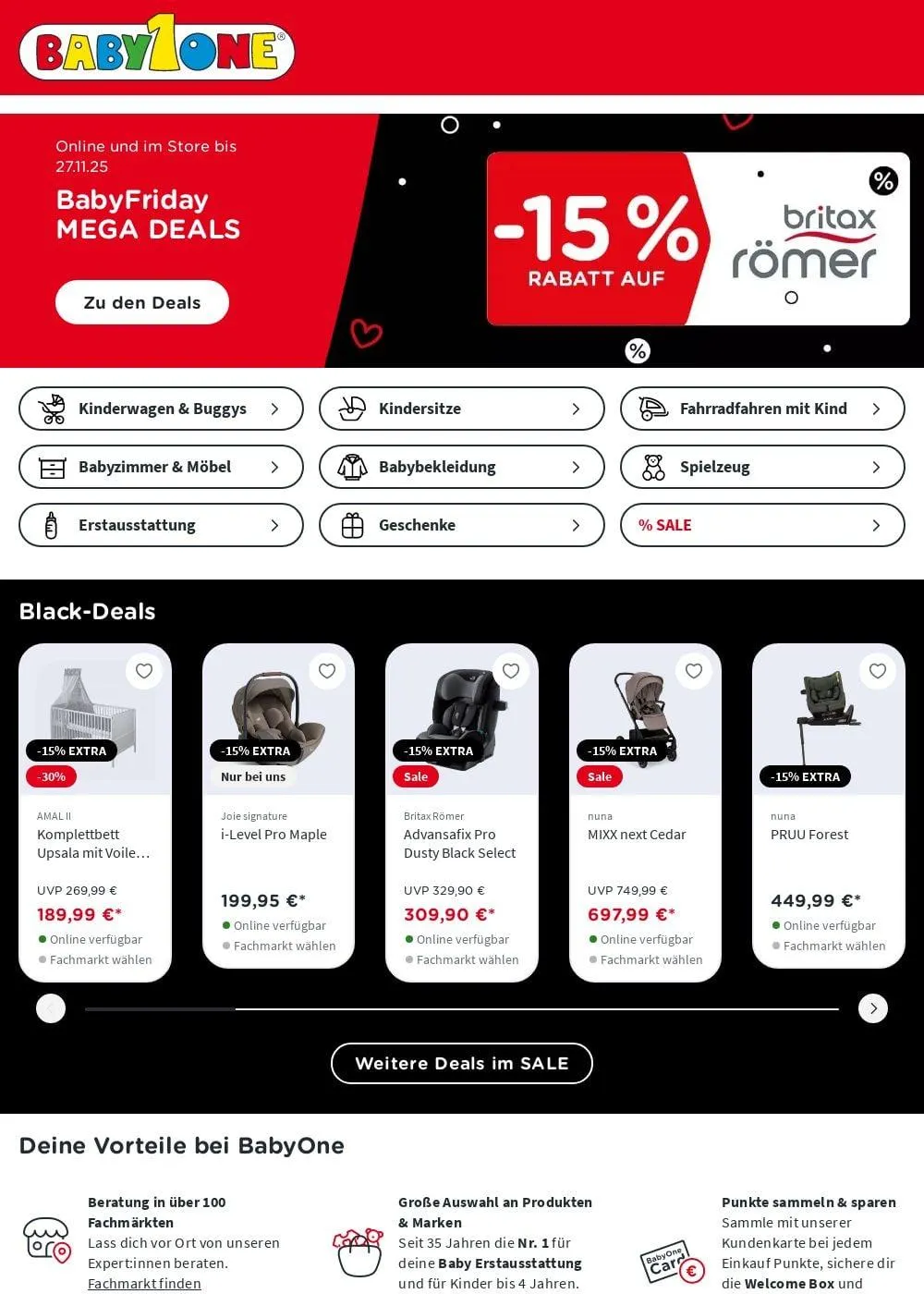 BabyOne Aktueller Prospekt - 1