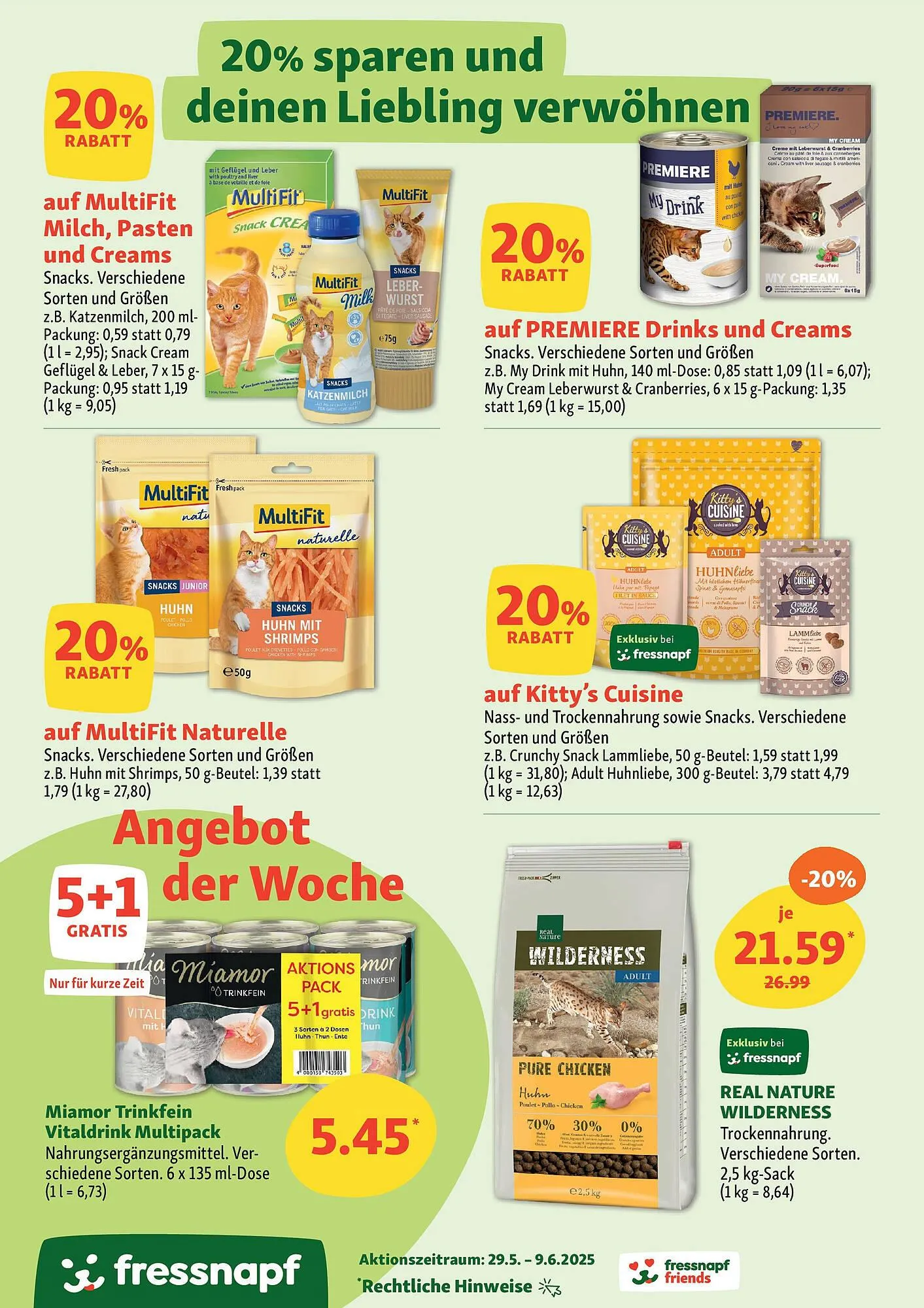 Fressnapf Prospekt von 28. Mai bis 9. Juni 2025 - Prospekt seite 7