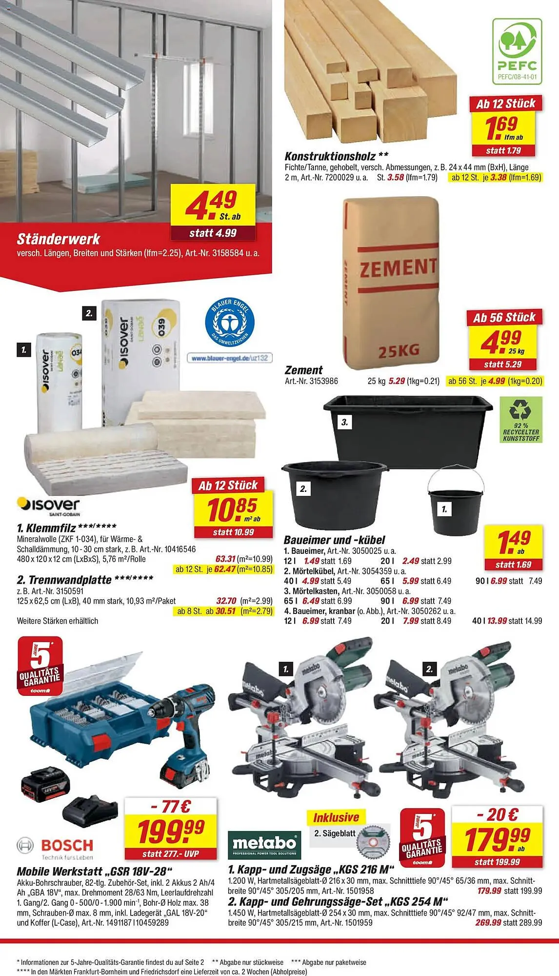 Toom Baumarkt Prospekt von 28. Februar bis 6. März 2026 - Prospekt seite 10