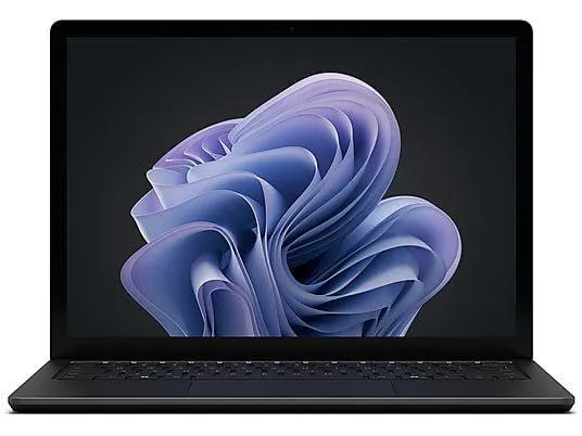 MICROSOFT Surface 6, Laptop, mit 13,5 Zoll Display Touchscreen, Intel® Core™ Ultra 5,135H Prozessor, 16 GB RAM, 512 GB SSD, Intel® Arc™ Onboard Graphics, Schwarz, Windows 11 Pro (64 Bit)