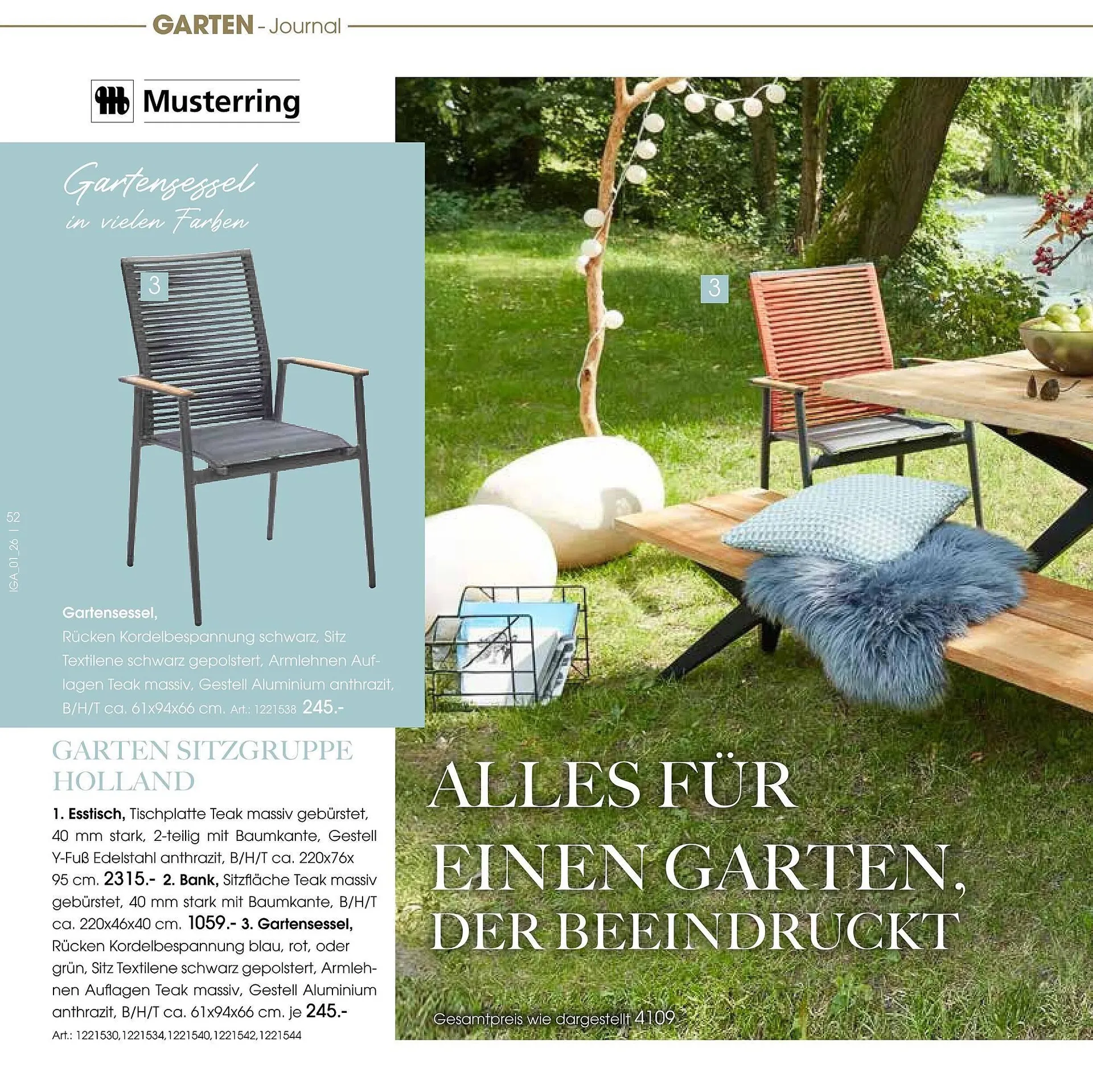 Zurbrüggen Prospekt von 17. März bis 31. August 2026 - Prospekt seite 52