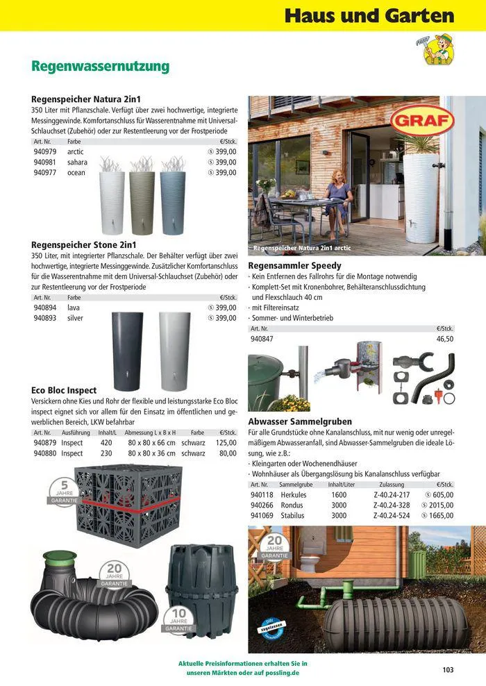 Holz-& Baukatalog 2024/25 von 27. März bis 31. Januar 2025 - Prospekt seite 103