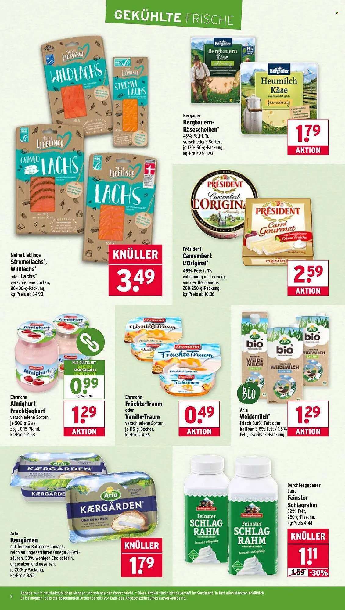 Wasgau Prospekt von 27. Oktober bis 3. November 2025 - Prospekt seite 8