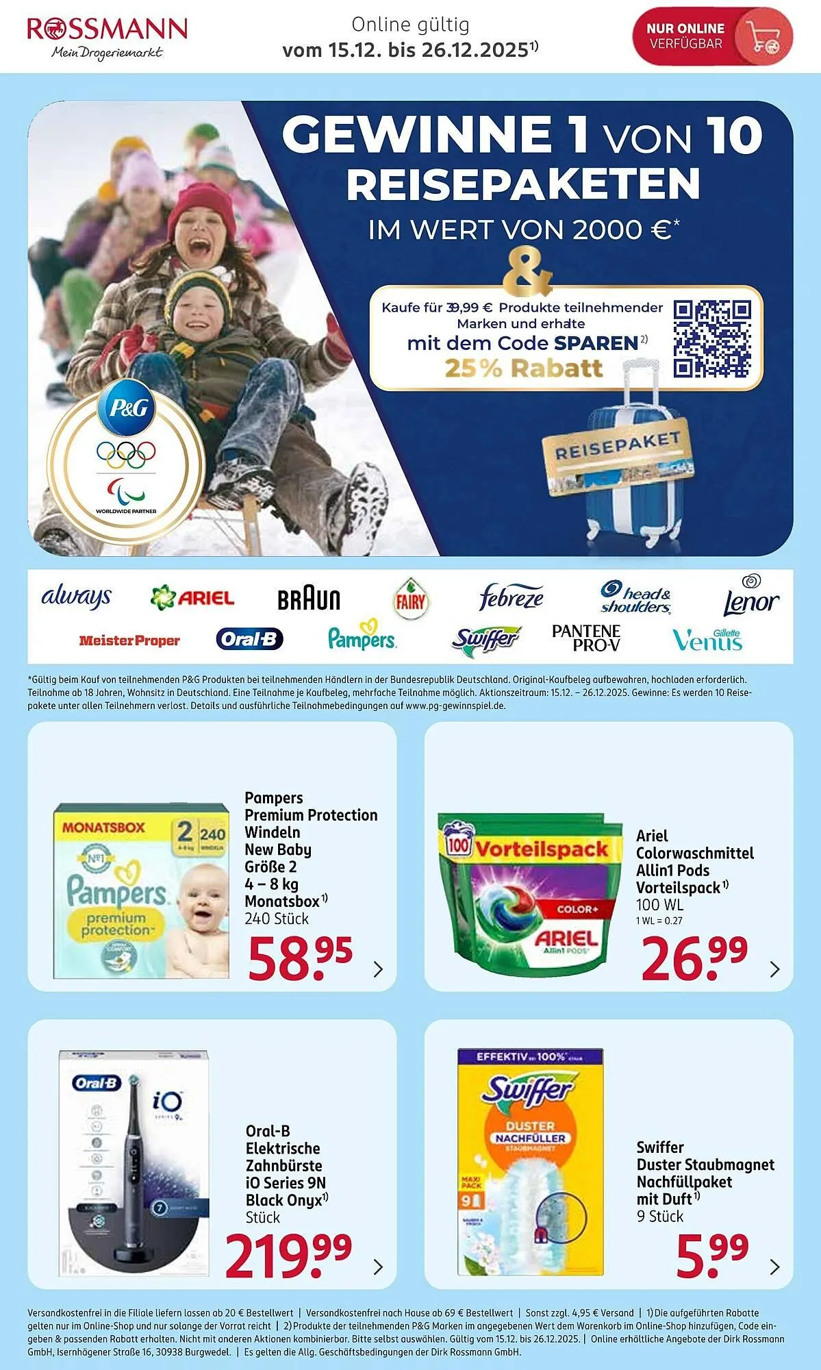 Rossmann Prospekt von 15. Dezember bis 26. Dezember 2025 - Prospekt seite 6