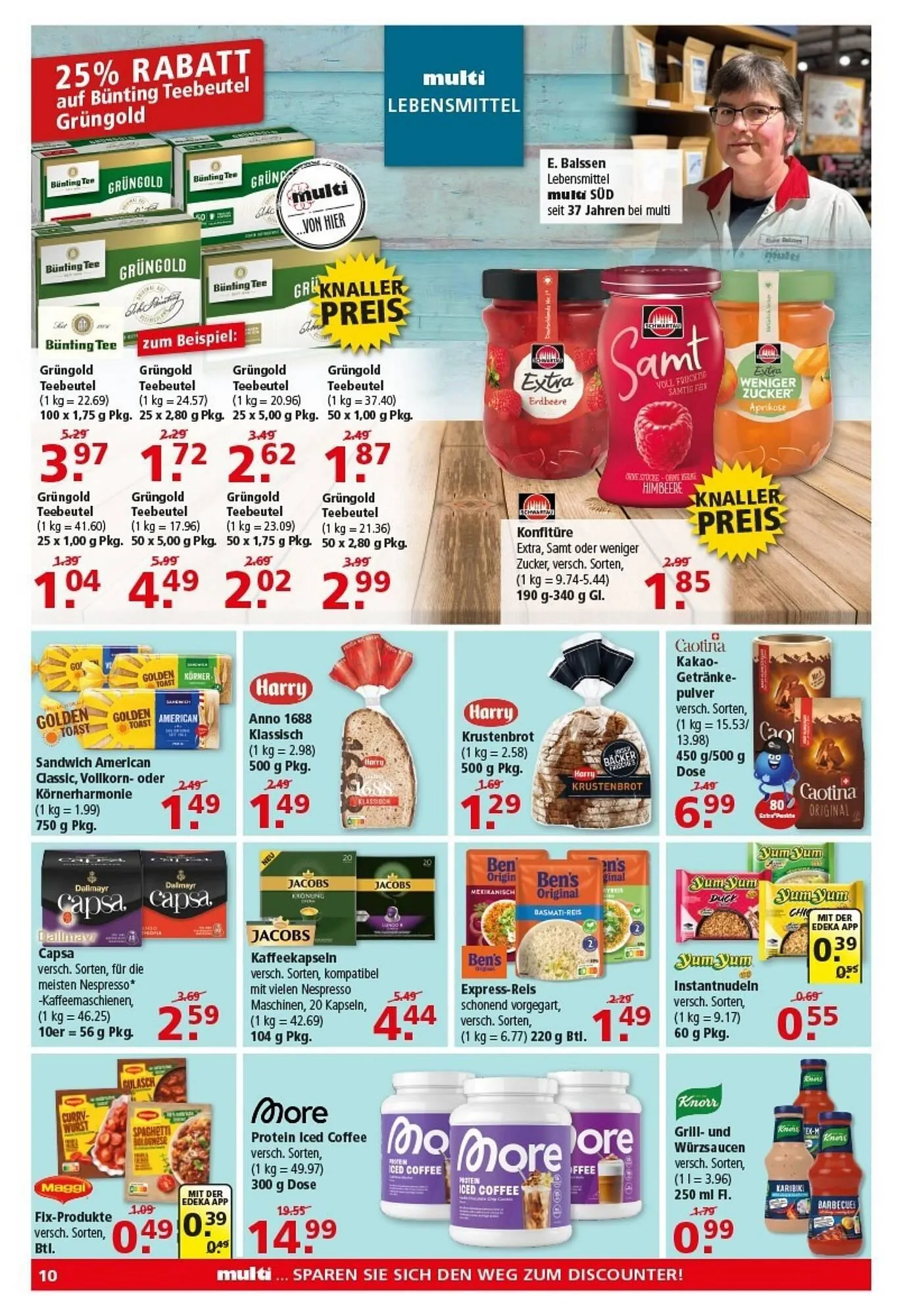 Multi Markt Prospekt von 11. Mai bis 16. Mai 2026 - Prospekt seite 10