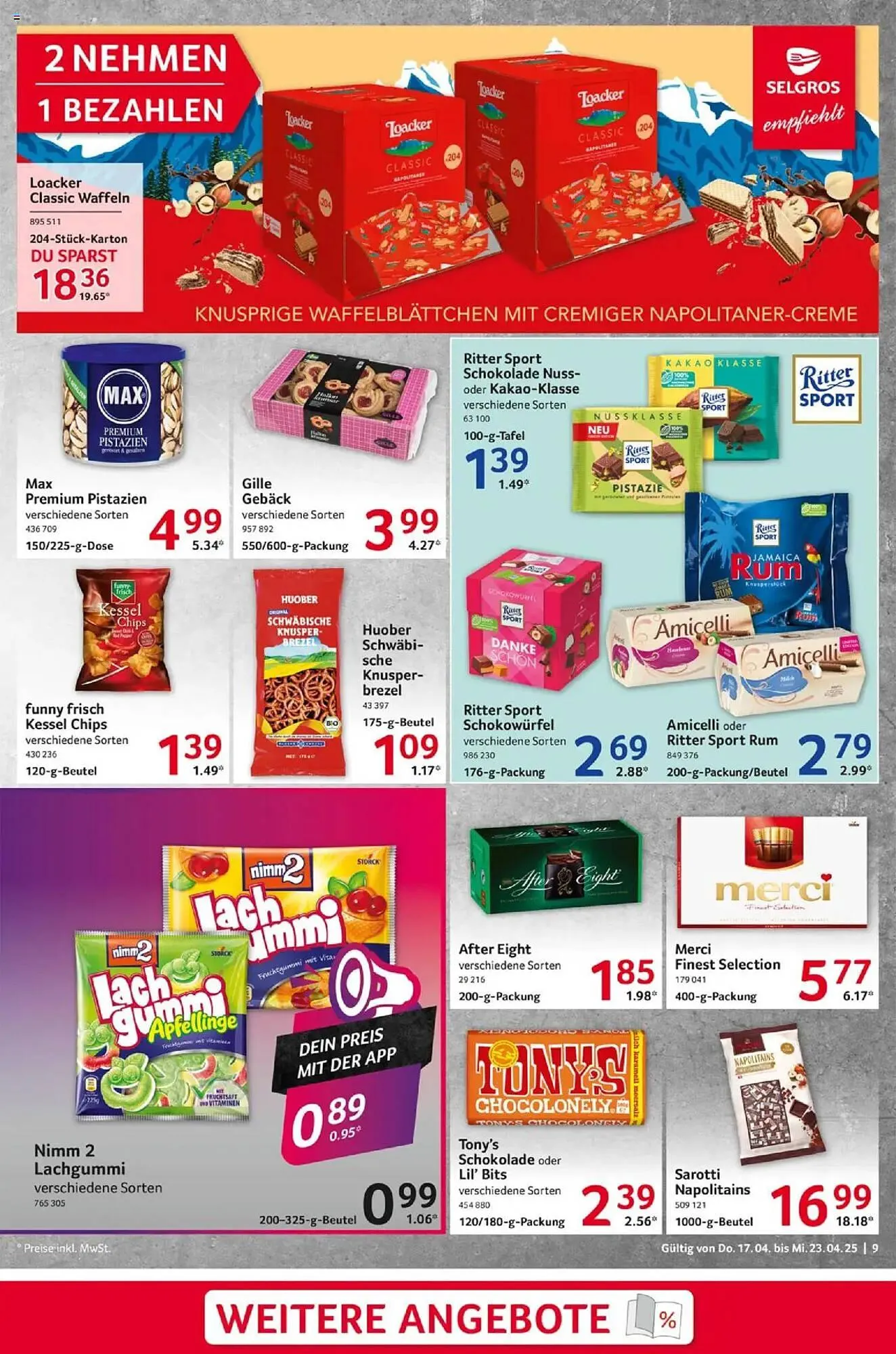 Selgros Prospekt von 17. April bis 23. April 2025 - Prospekt seite 9