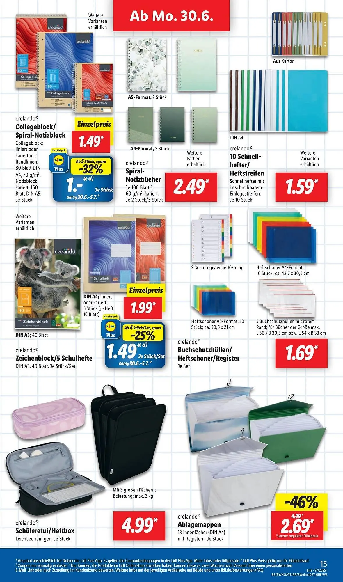 Lidl Prospekt von 30. Juni bis 6. Juli 2025 - Prospekt seite 25