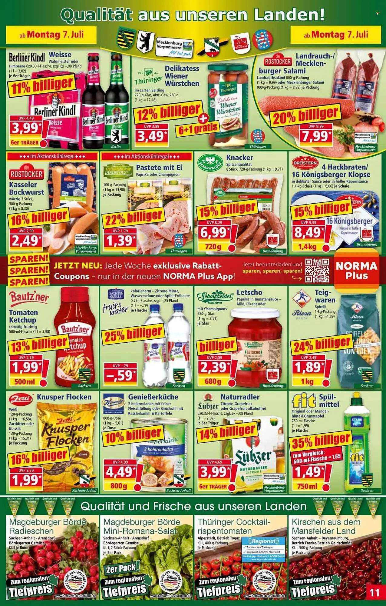 Norma Prospekt von 7. Juli bis 13. Juli 2025 - Prospekt seite 12