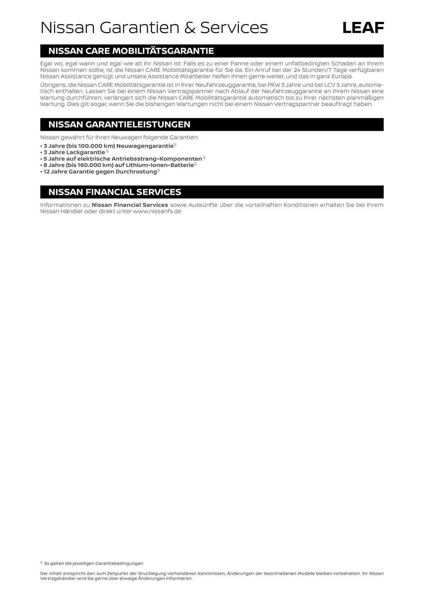 Nissan Prospekt von 7. März bis 13. März 2026 - Prospekt seite 7