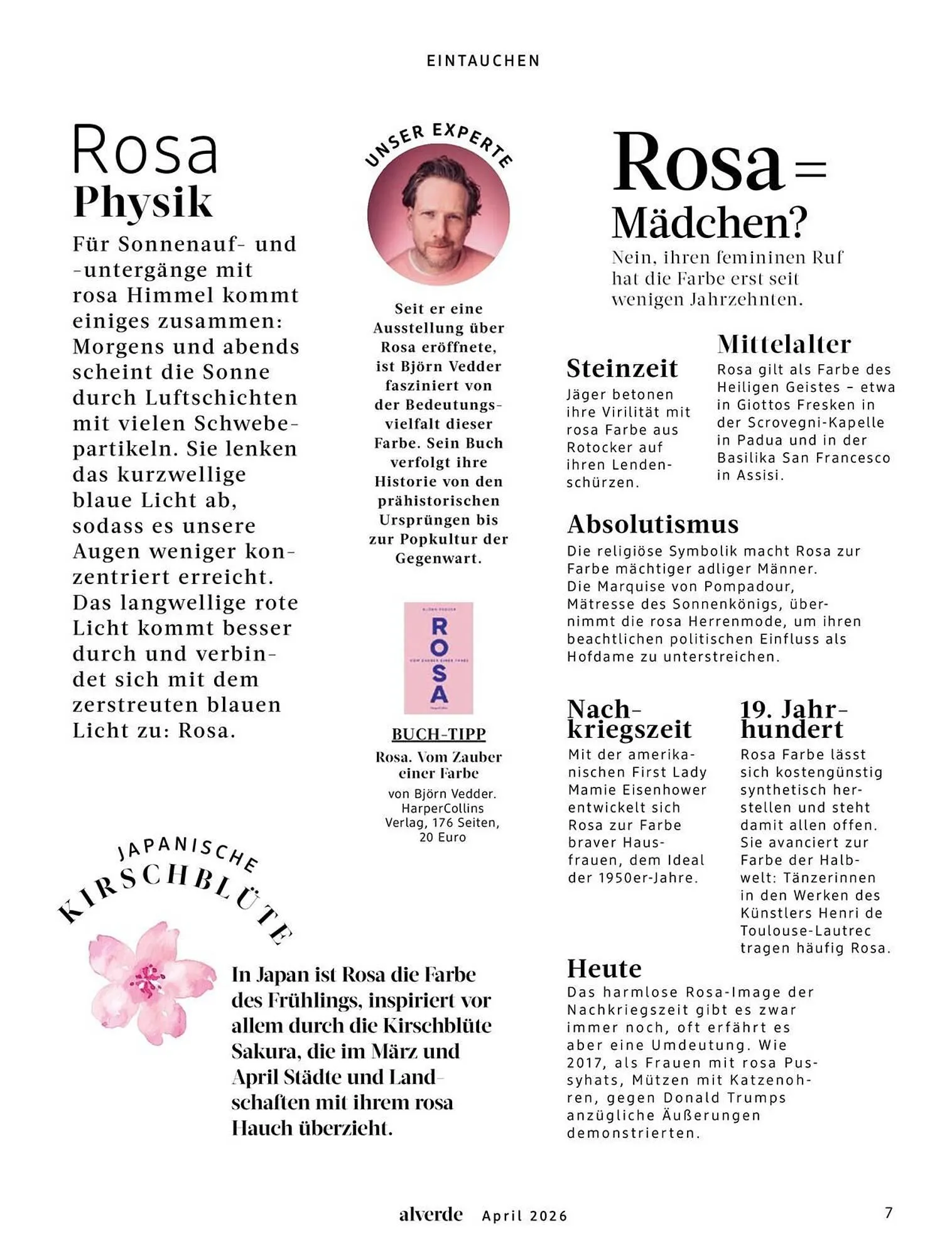 Dm drogerie Magazin von 1. April bis 30. April 2026 - Prospekt seite 7