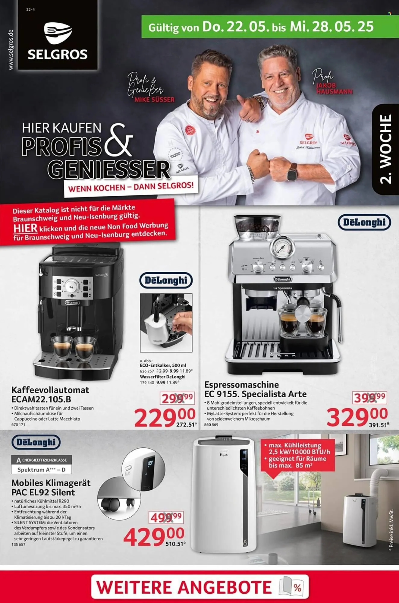 Selgros Prospekt von 22. Mai bis 28. Mai 2025 - Prospekt seite 1