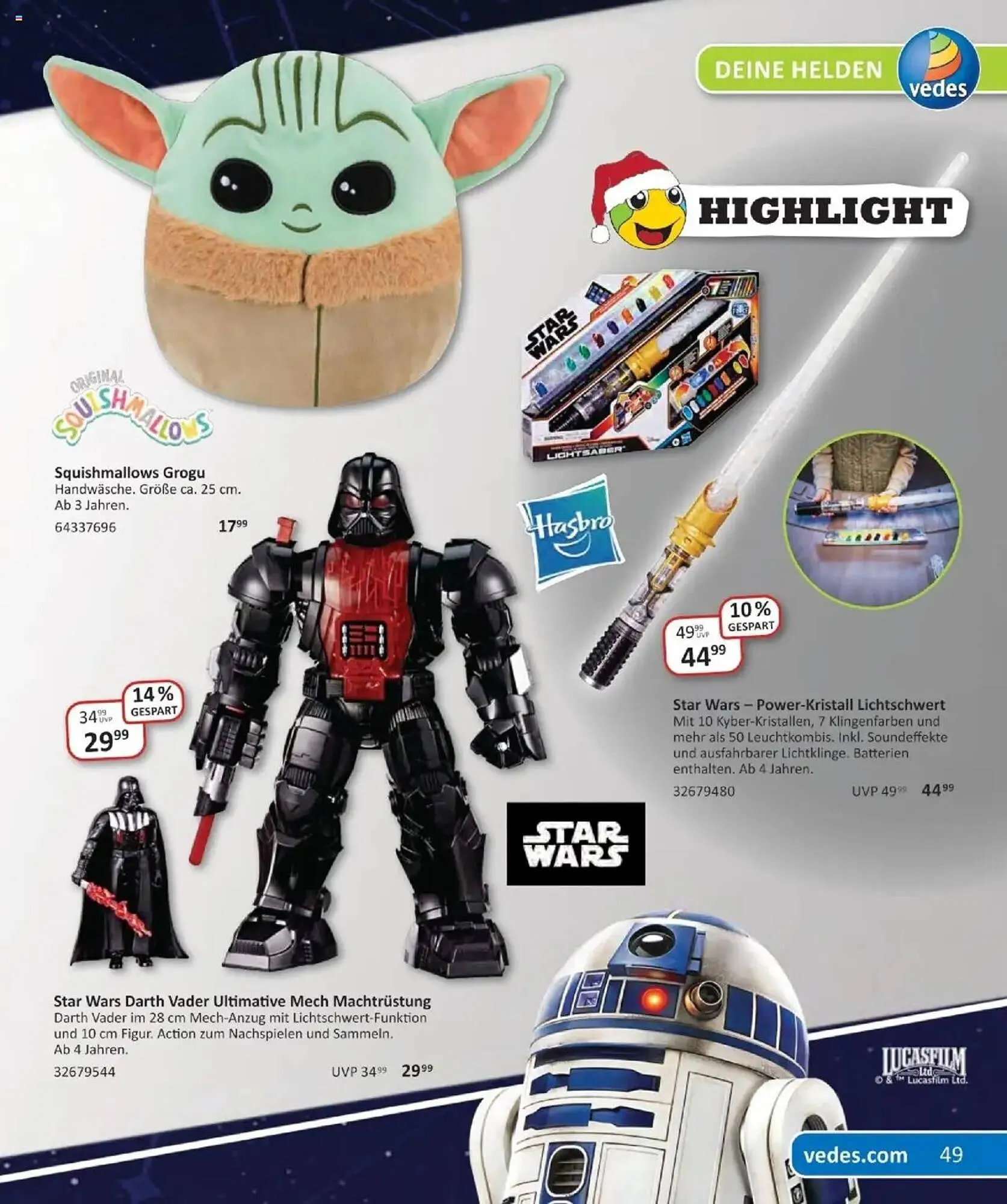 Vedes Prospekt von 29. September bis 6. Januar 2026 - Prospekt seite 49