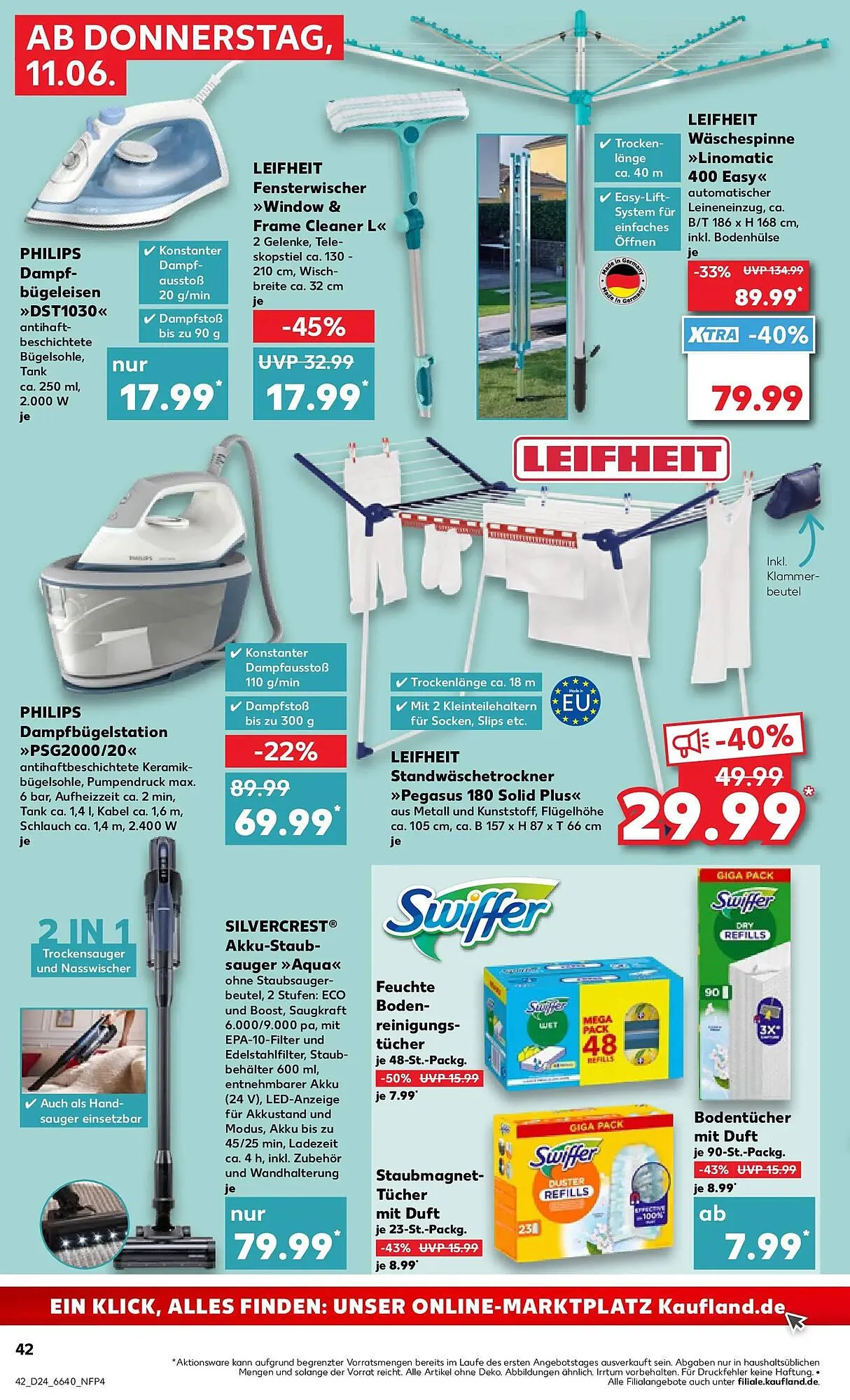 Kaufland Prospekt von 11. Juni bis 17. Juni 2026 - Prospekt seite 42