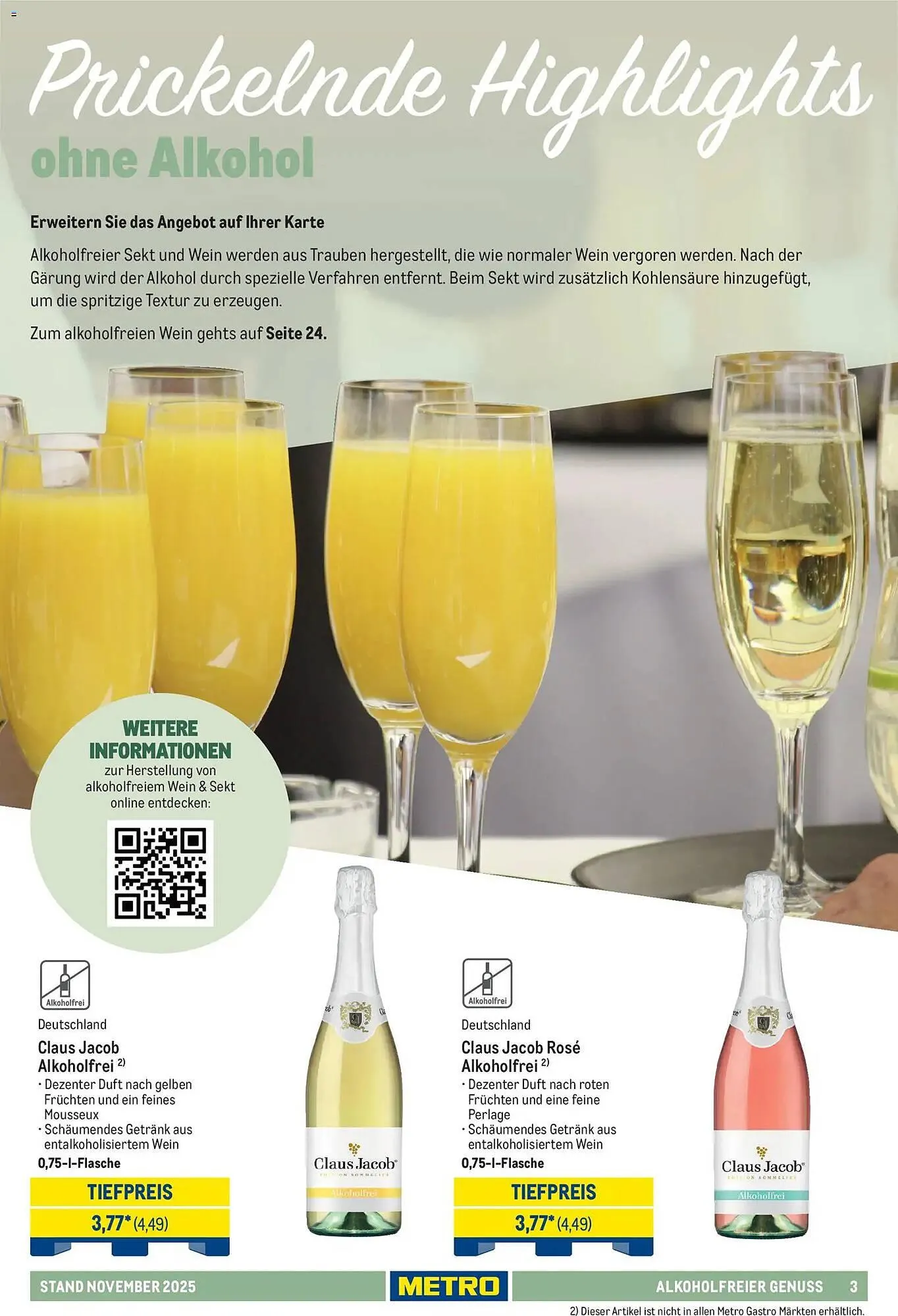 METRO Prospekt von 12. November bis 12. März 2026 - Prospekt seite 3