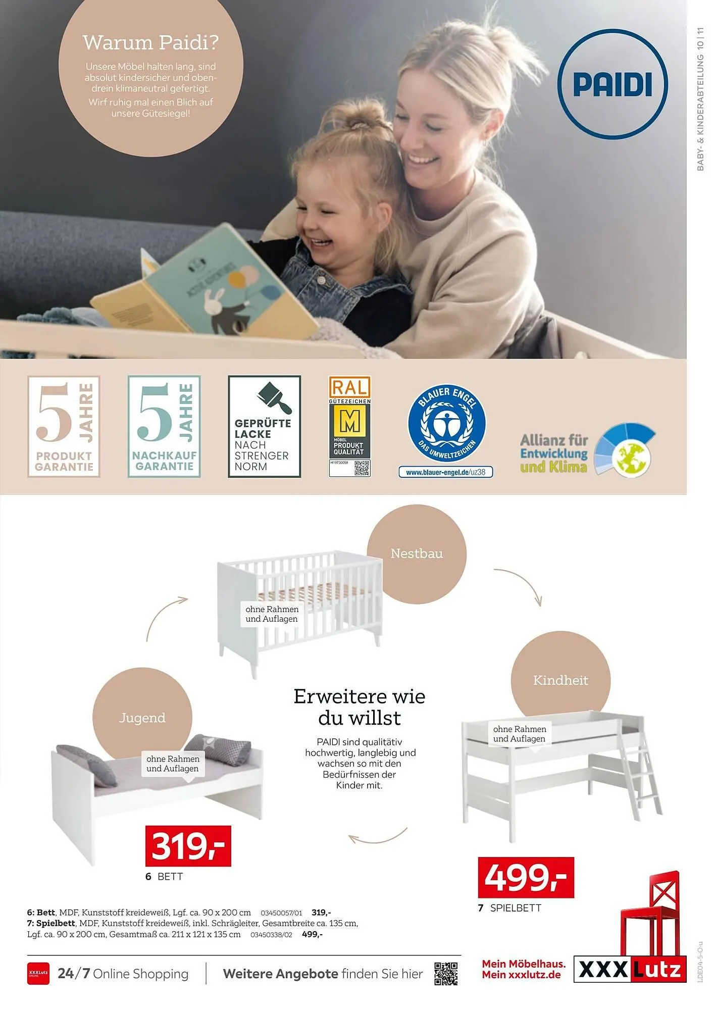 XXXLutz Prospekt von 31. März bis 14. April 2025 - Prospekt seite 11