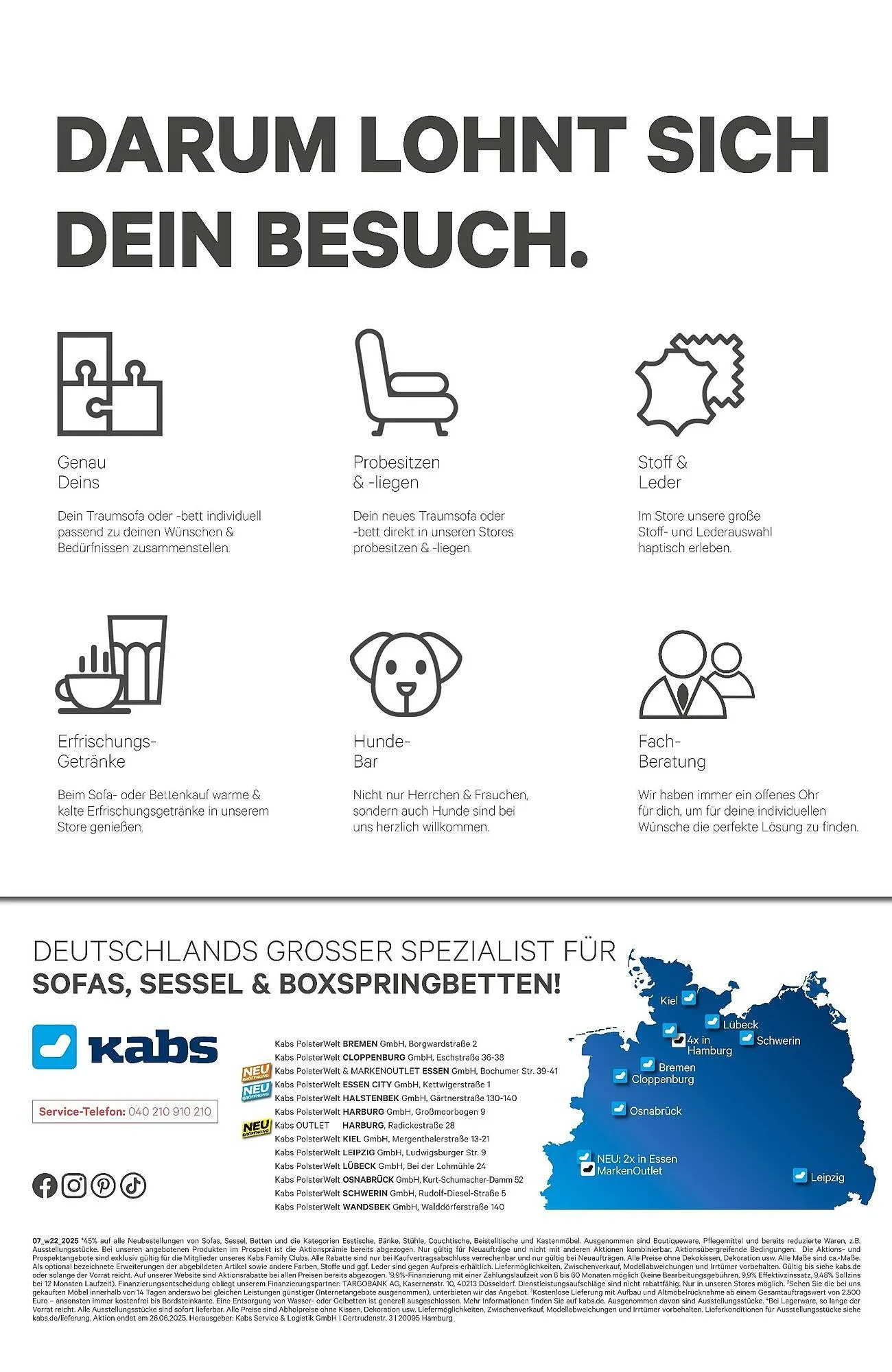 Kabs Polsterwelt Prospekt von 23. Mai bis 29. Mai 2025 - Prospekt seite 11