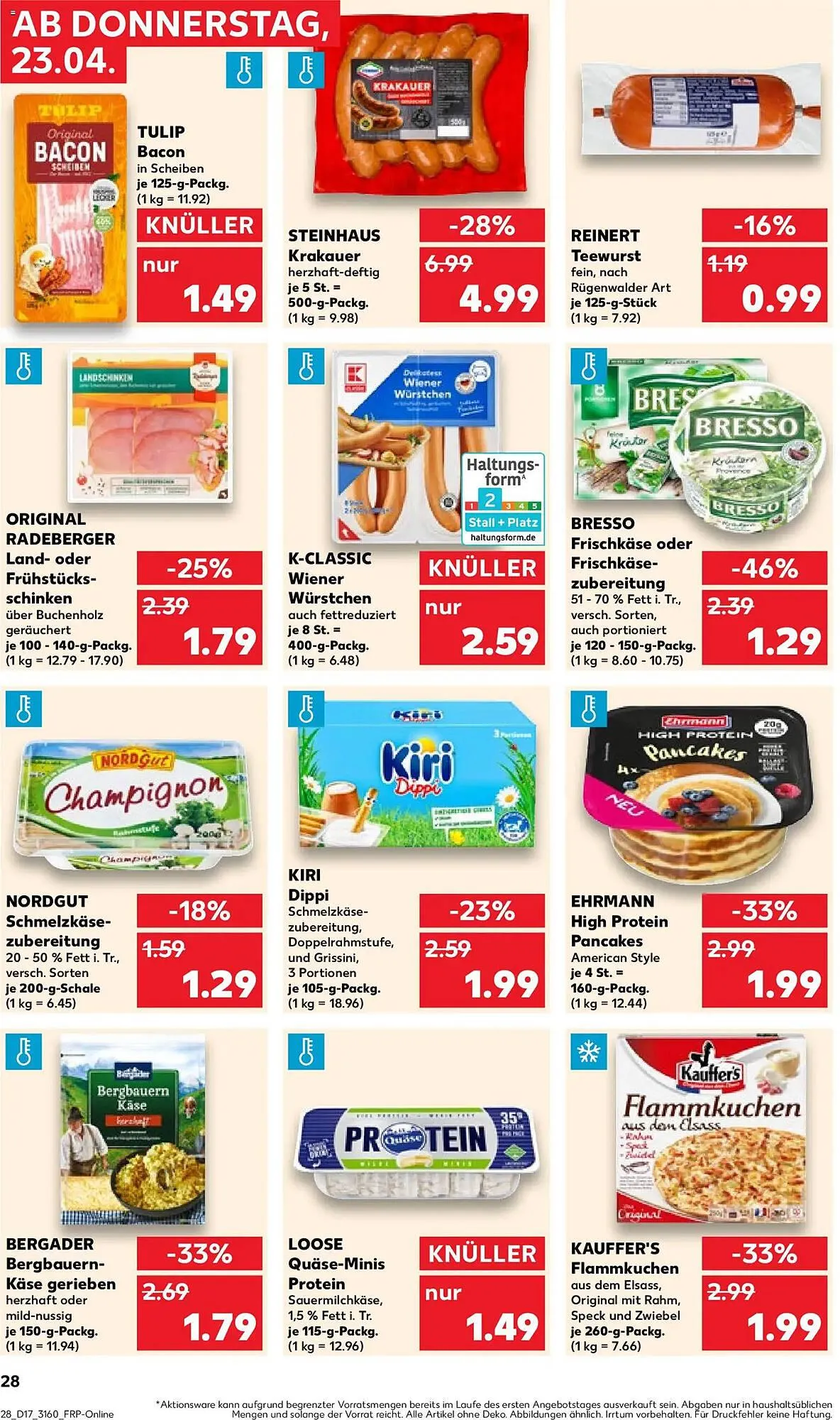 Kaufland Prospekt von 23. April bis 29. April 2026 - Prospekt seite 28