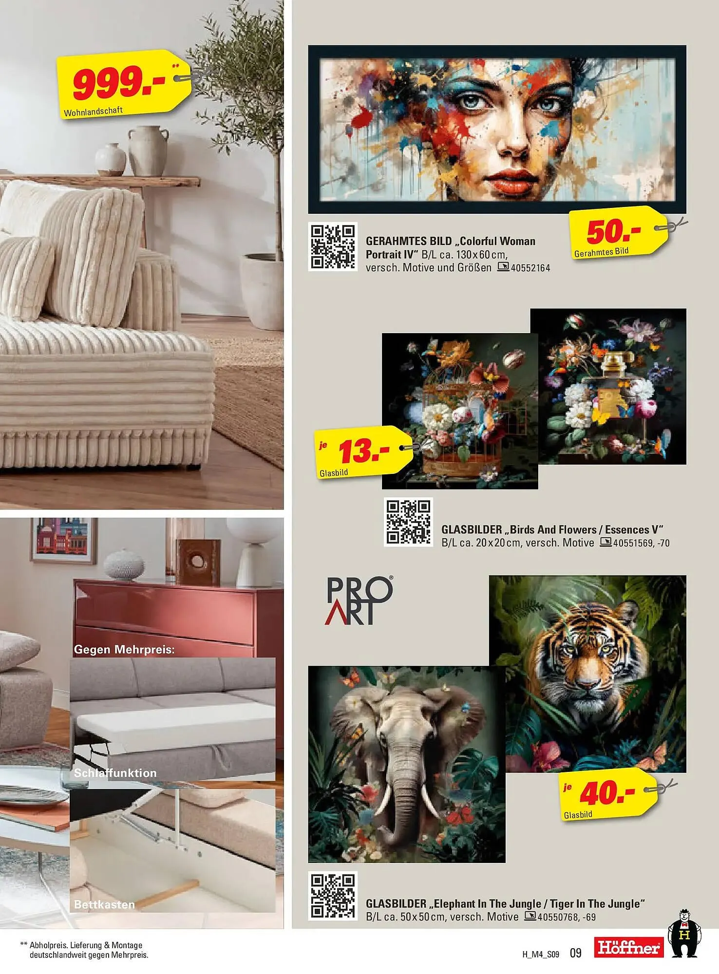 Höffner Prospekt von 31. März bis 21. April 2026 - Prospekt seite 9