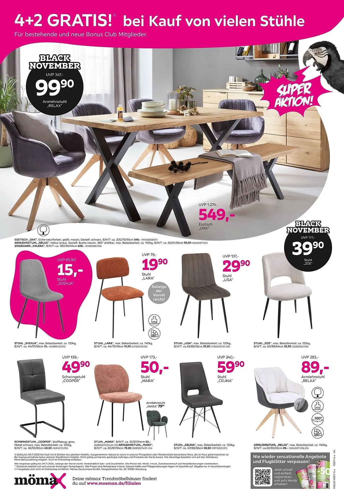 Mömax Prospekt von 3. November bis 11. November 2025 - Prospekt seite 12