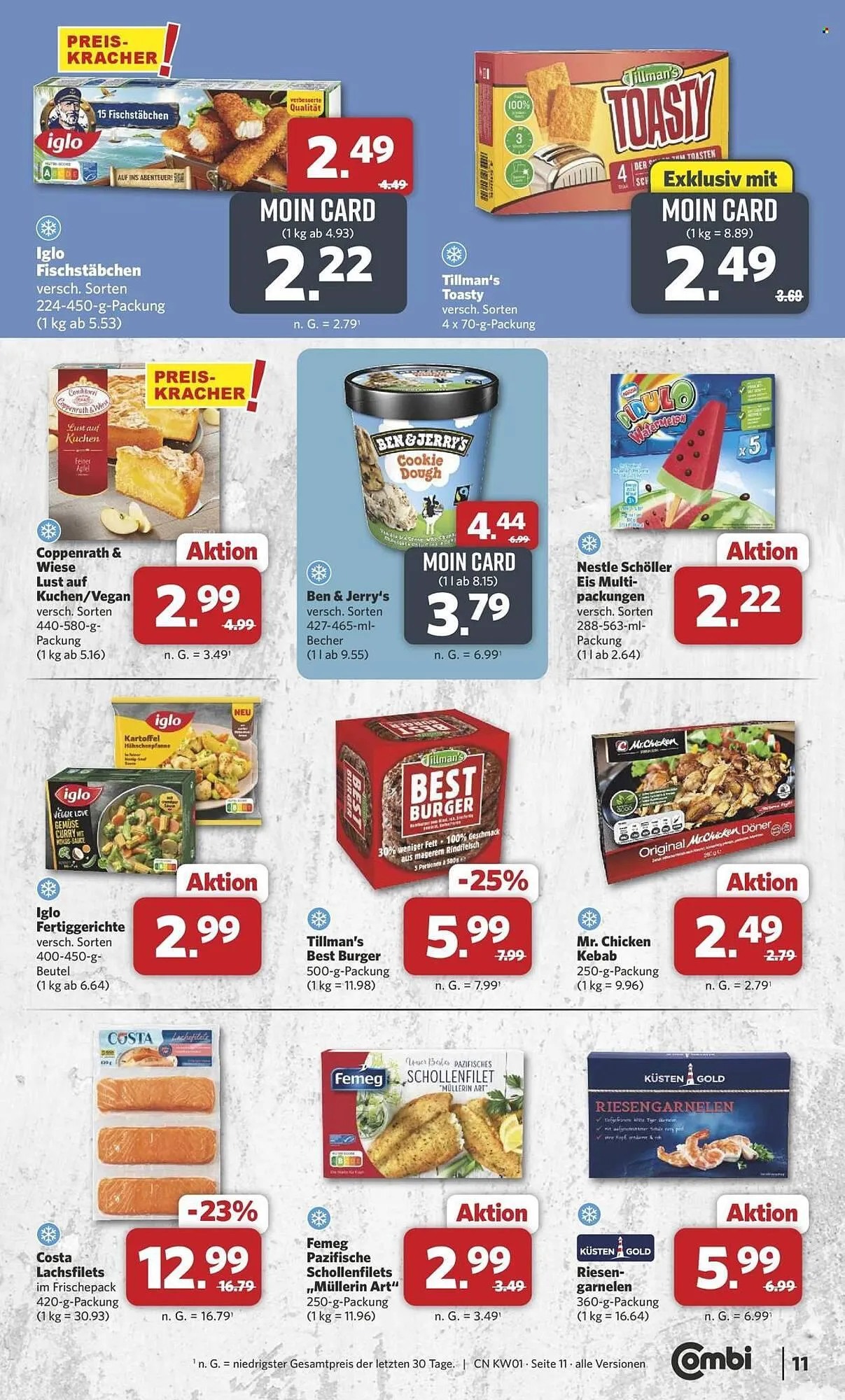Combi Prospekt von 29. Dezember bis 3. Januar 2026 - Prospekt seite 11