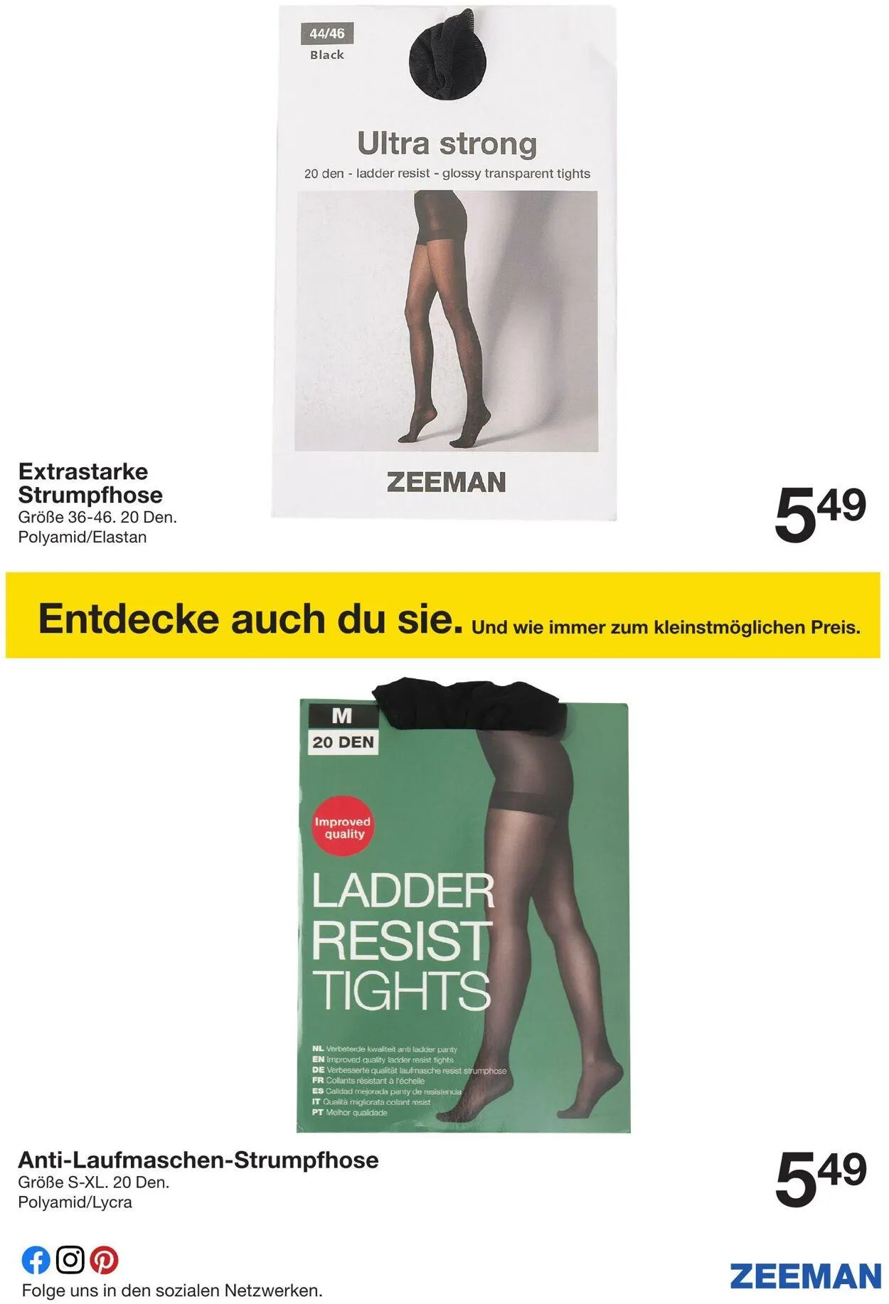 Zeeman Aktueller Prospekt von 13. November bis 27. November 2025 - Prospekt seite 21