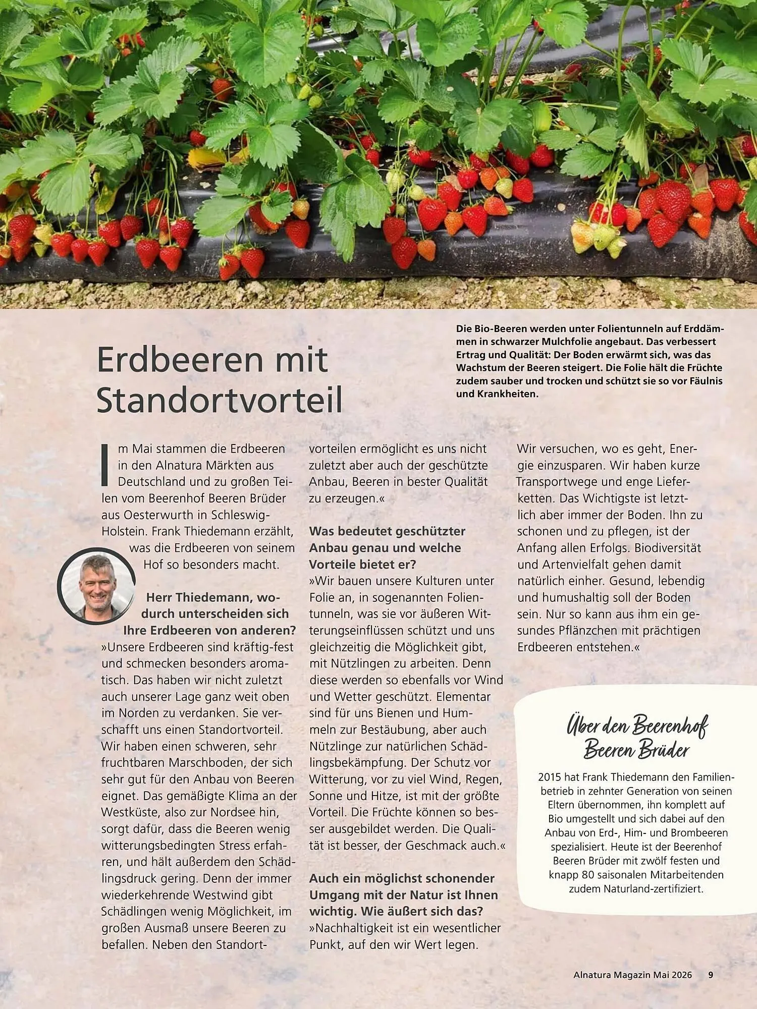 Alnatura Magazin von 1. Mai bis 1. Juni 2026 - Prospekt seite 9