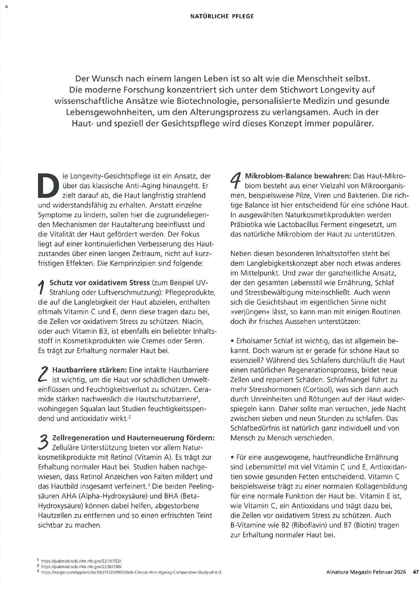 Alnatura Prospekt von 1. Februar bis 28. Februar 2026 - Prospekt seite 47