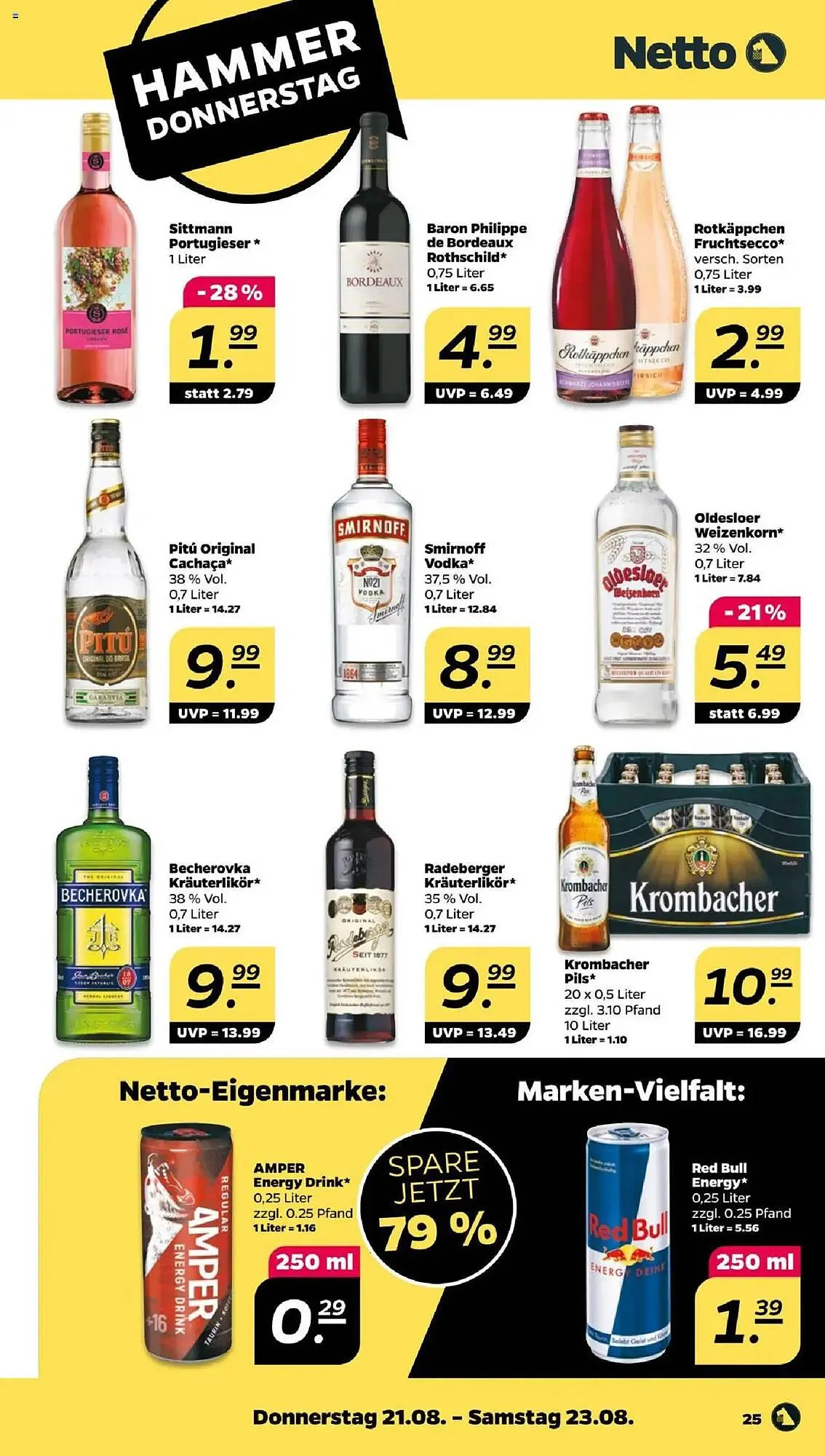 NETTO Prospekt von 18. August bis 23. August 2025 - Prospekt seite 27