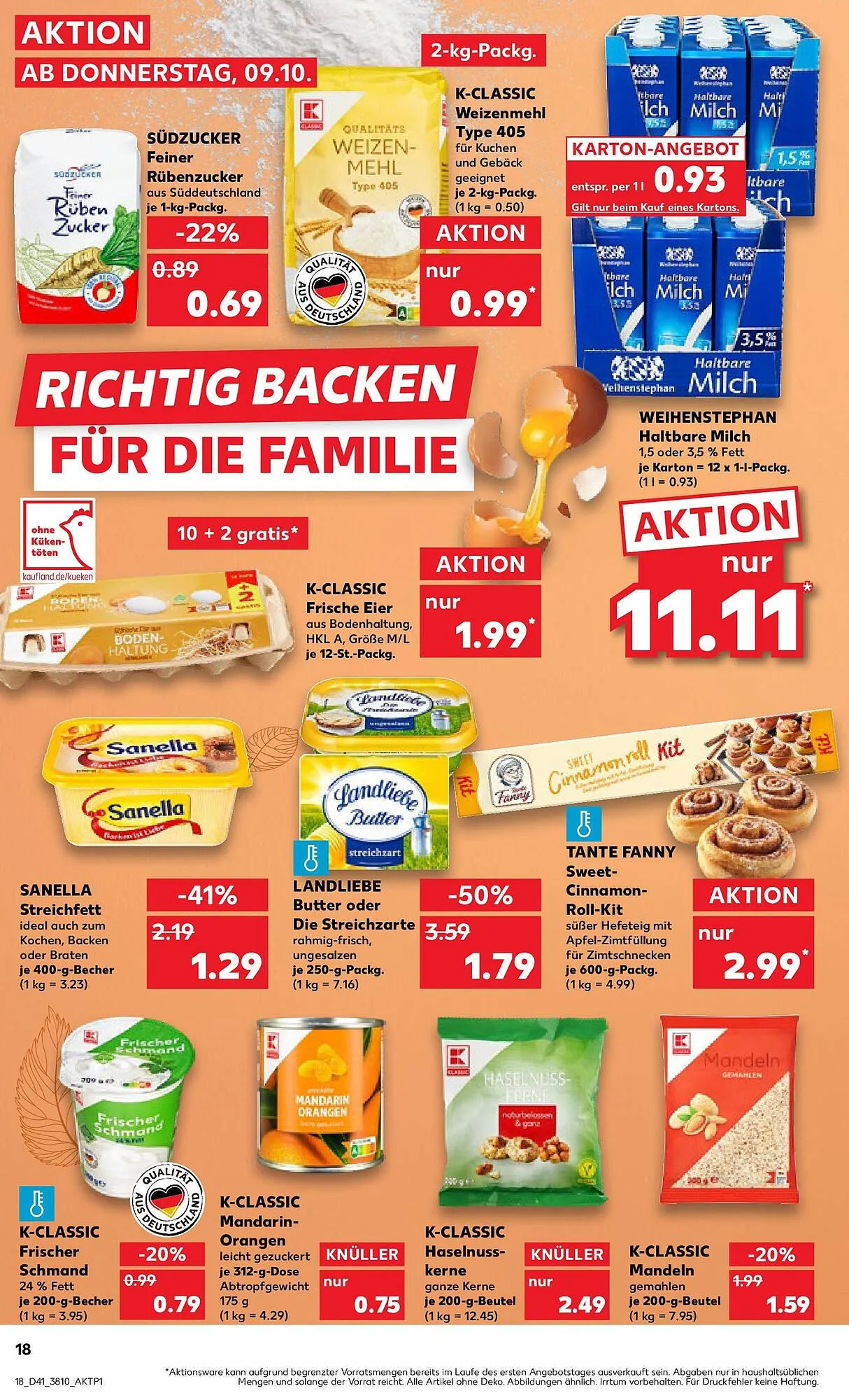 Kaufland Prospekt von 12. Oktober bis 15. Oktober 2025 - Prospekt seite 18