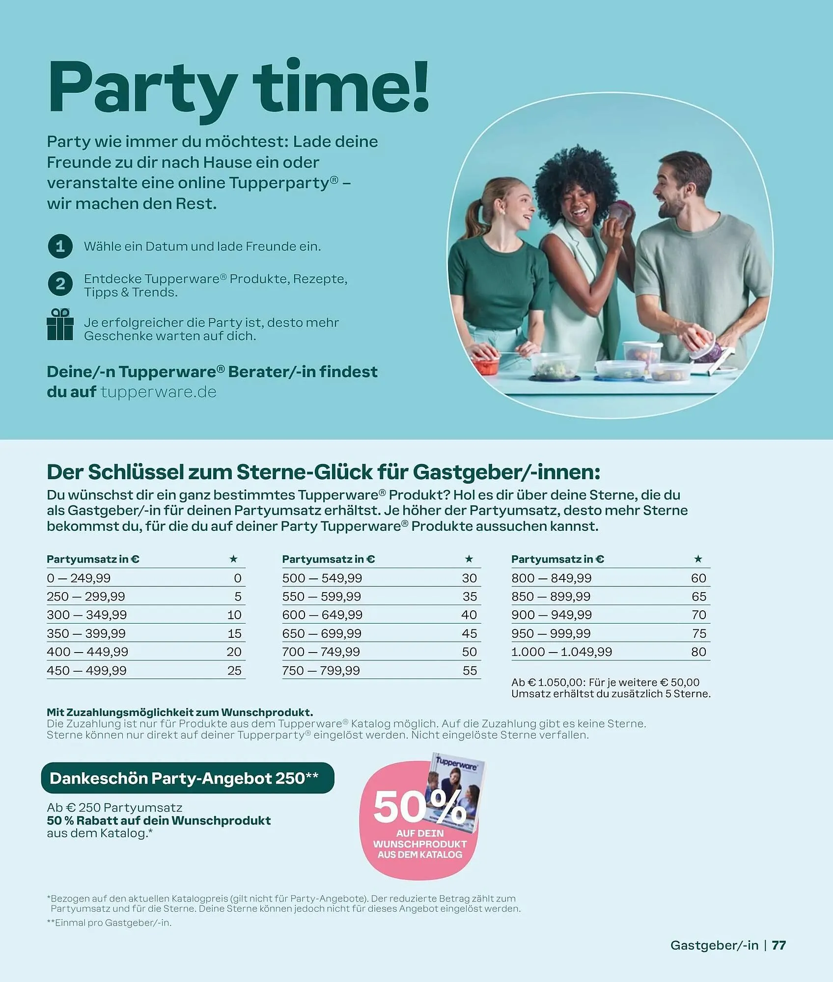 Tupperware Prospekt von 2. September bis 1. März 2025 - Prospekt seite 77