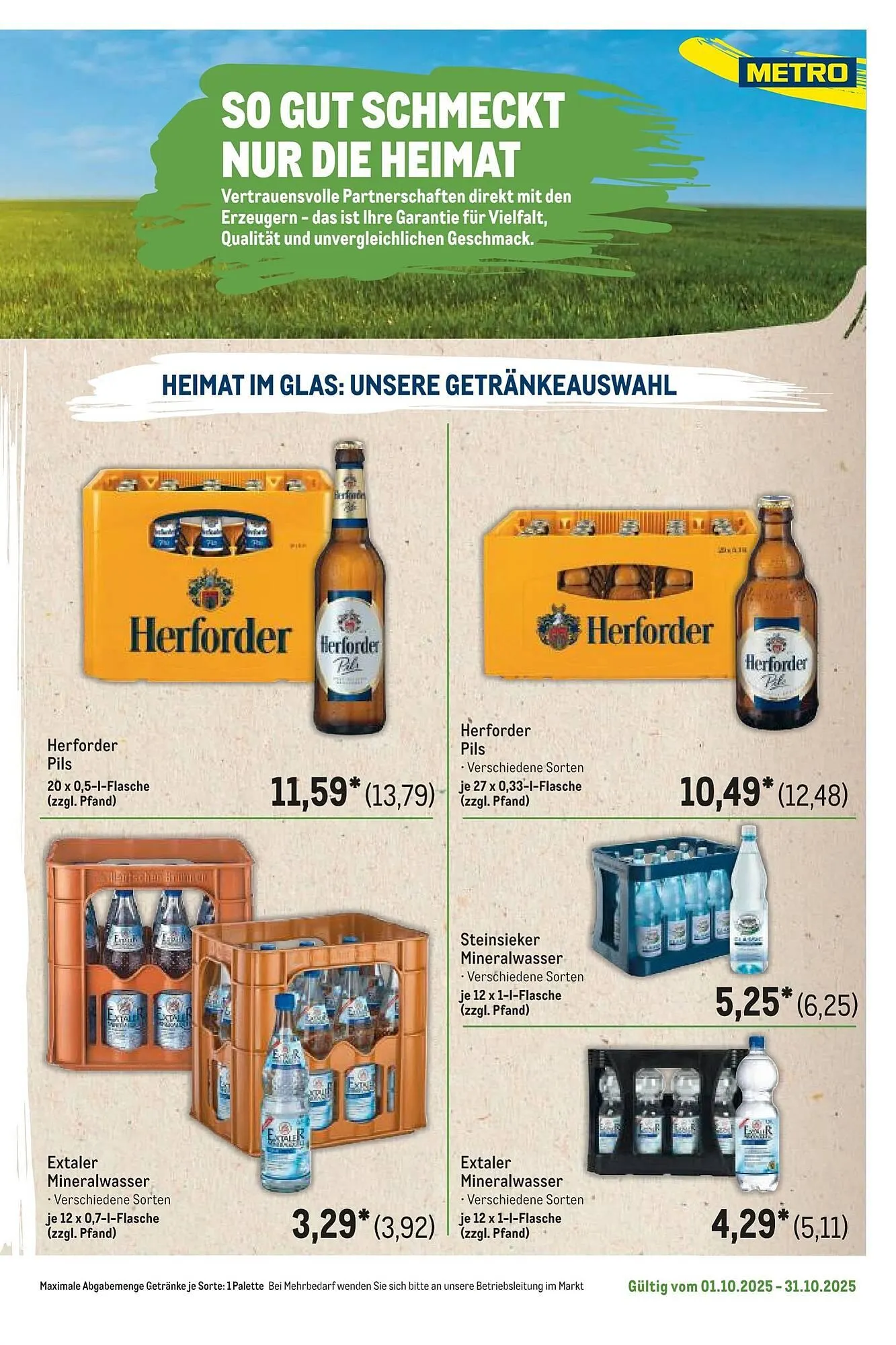METRO Prospekt von 1. Oktober bis 31. Oktober 2025 - Prospekt seite 45
