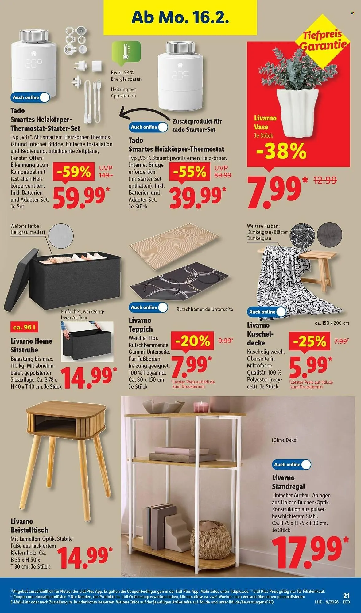 Lidl Prospekt von 16. Februar bis 21. Februar 2026 - Prospekt seite 17