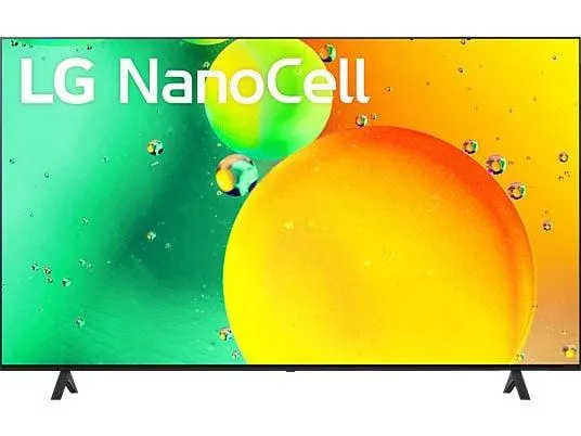 LG 75NANO756QA NanoCell TV (Flat, 75 Zoll / 190 cm, UHD 4K, SMART TV, webOS22)
