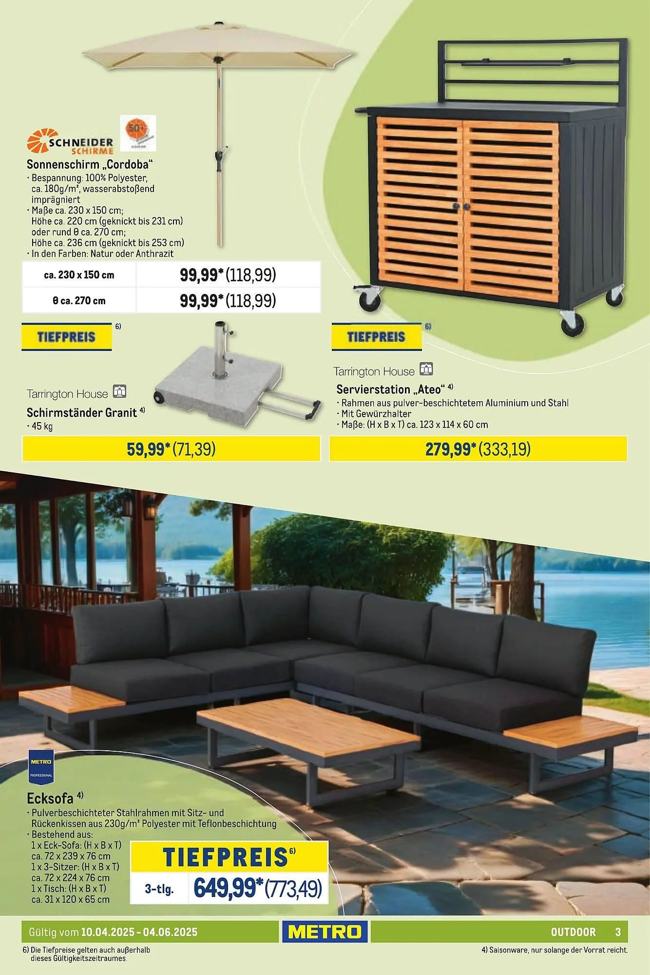 METRO Prospekt von 10. April bis 6. Juni 2025 - Prospekt seite 3