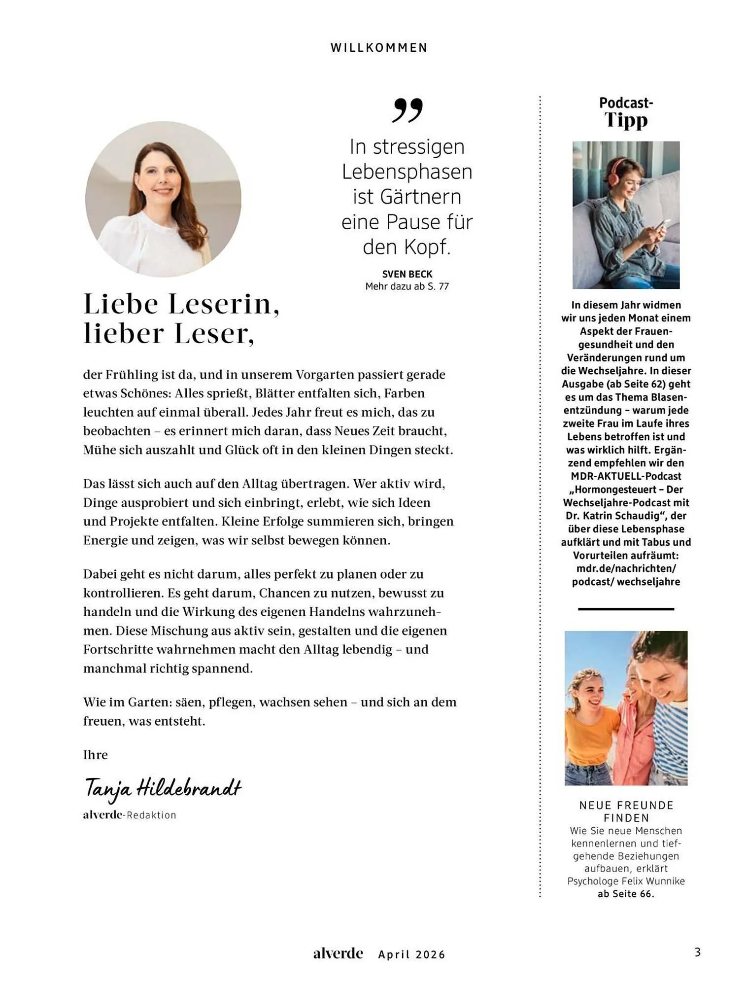 Dm drogerie Magazin von 1. April bis 30. April 2026 - Prospekt seite 3
