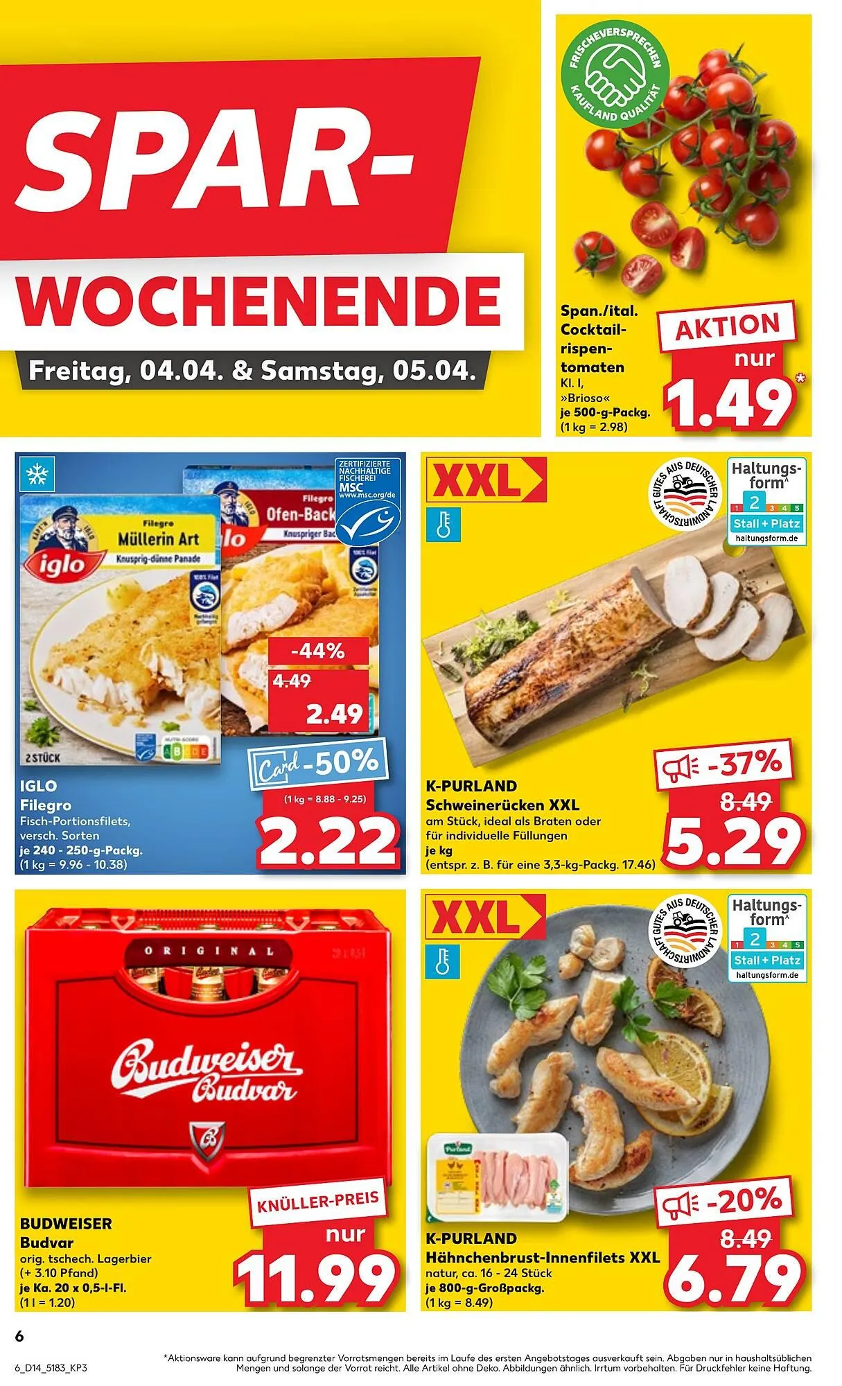 Kaufland Prospekt von 3. April bis 9. April 2025 - Prospekt seite 6